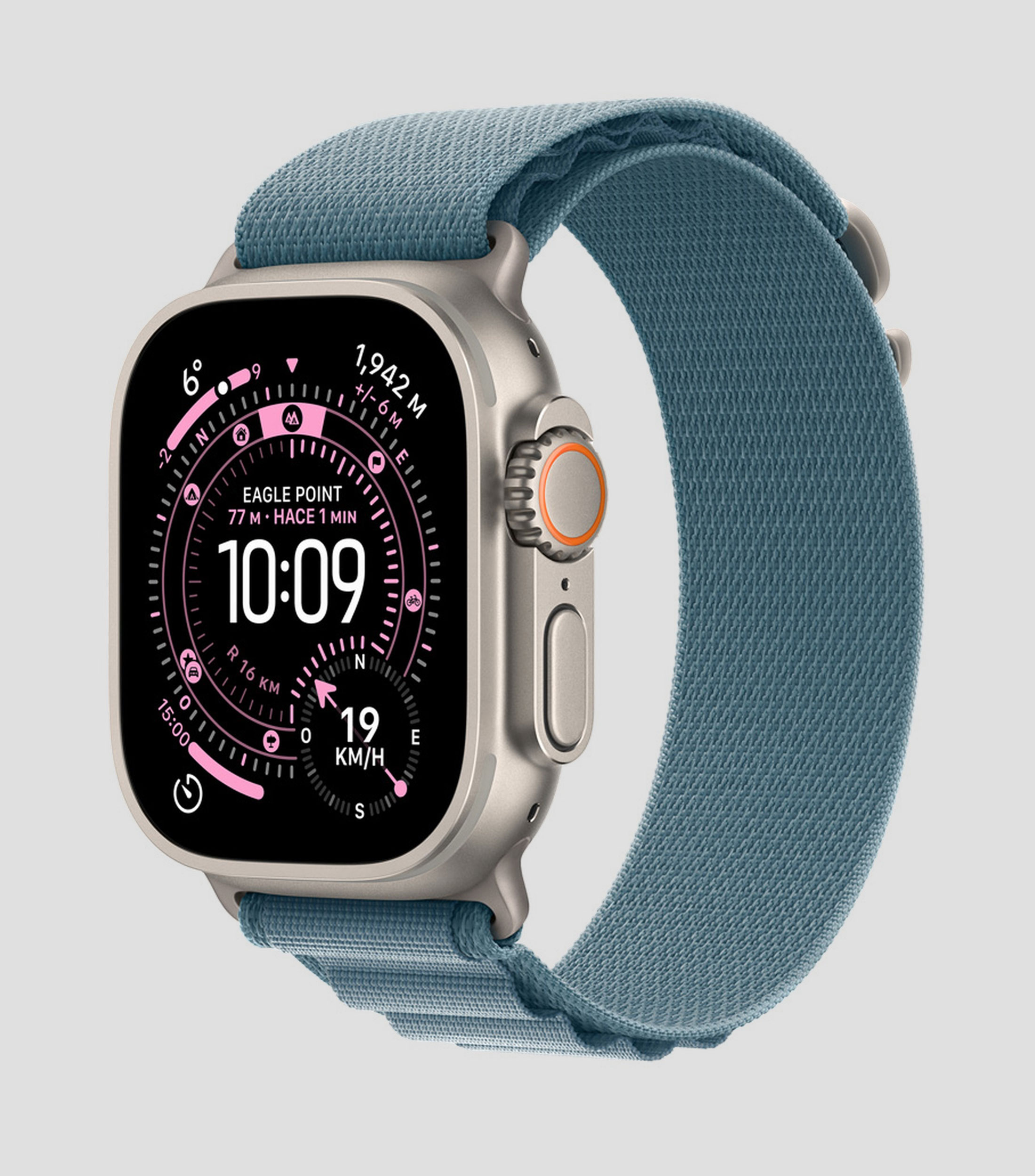 Apple Watch Ultra 3 GPS de 49 mm, Caja de Titanio