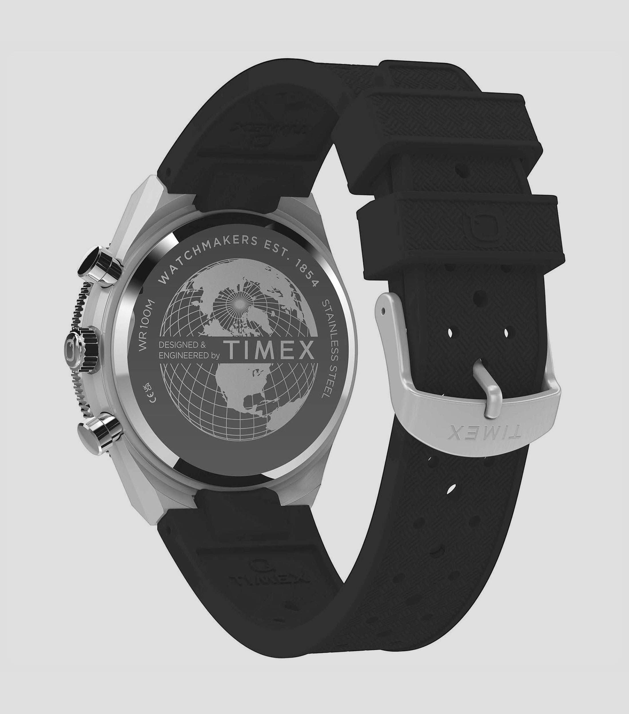 Reloj para Hombre Q Timex Continental Casual Negro, Verde