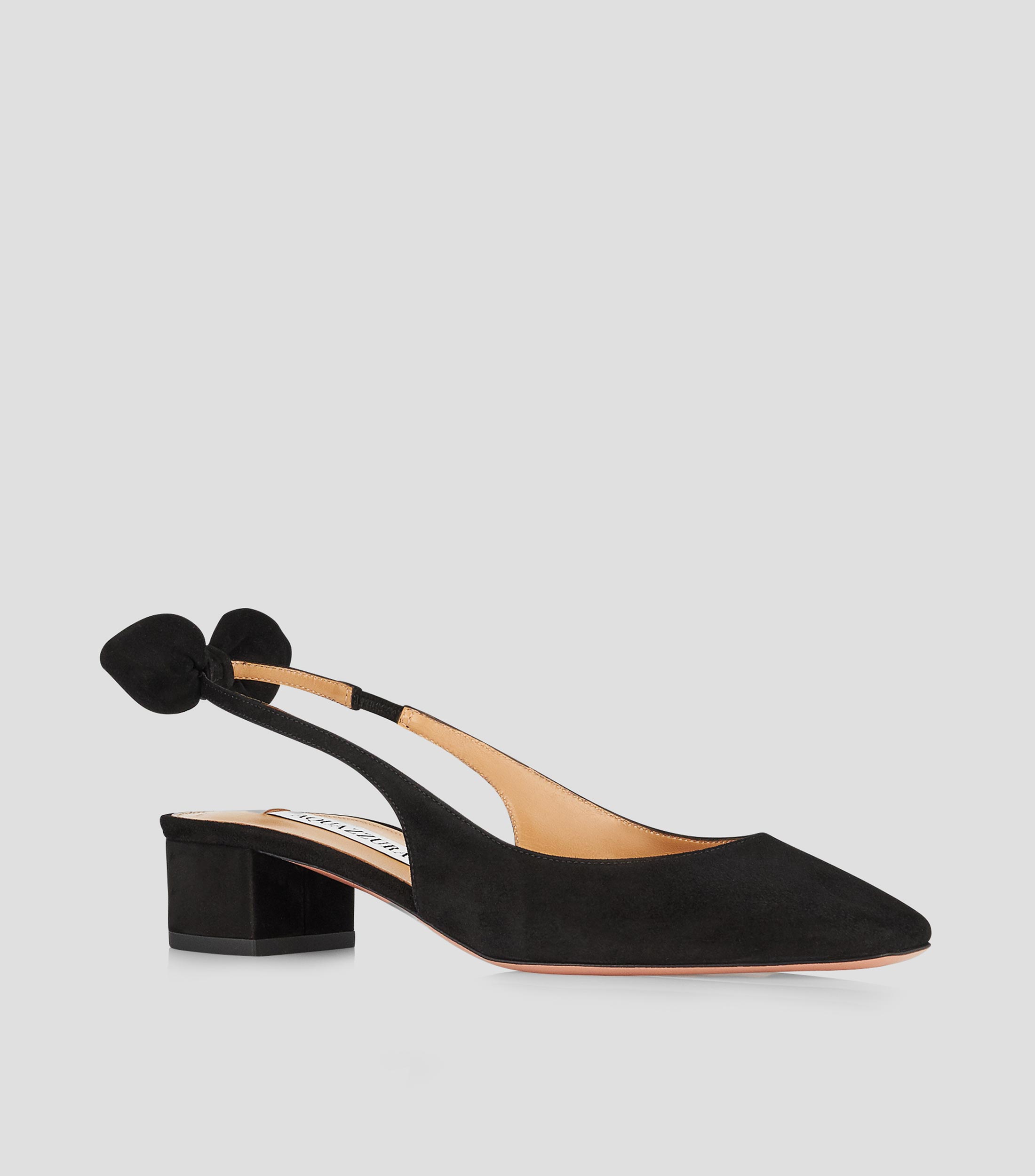 Zapatillas slingback Very Bow Tie Sling con tacon bajo y ancho Mujer