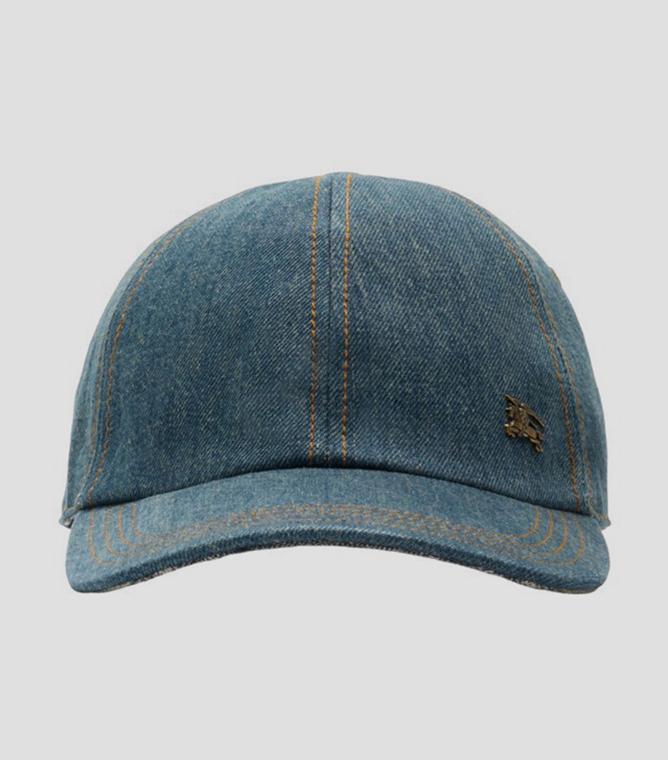 Gorra jaspeada con emblema Hombre