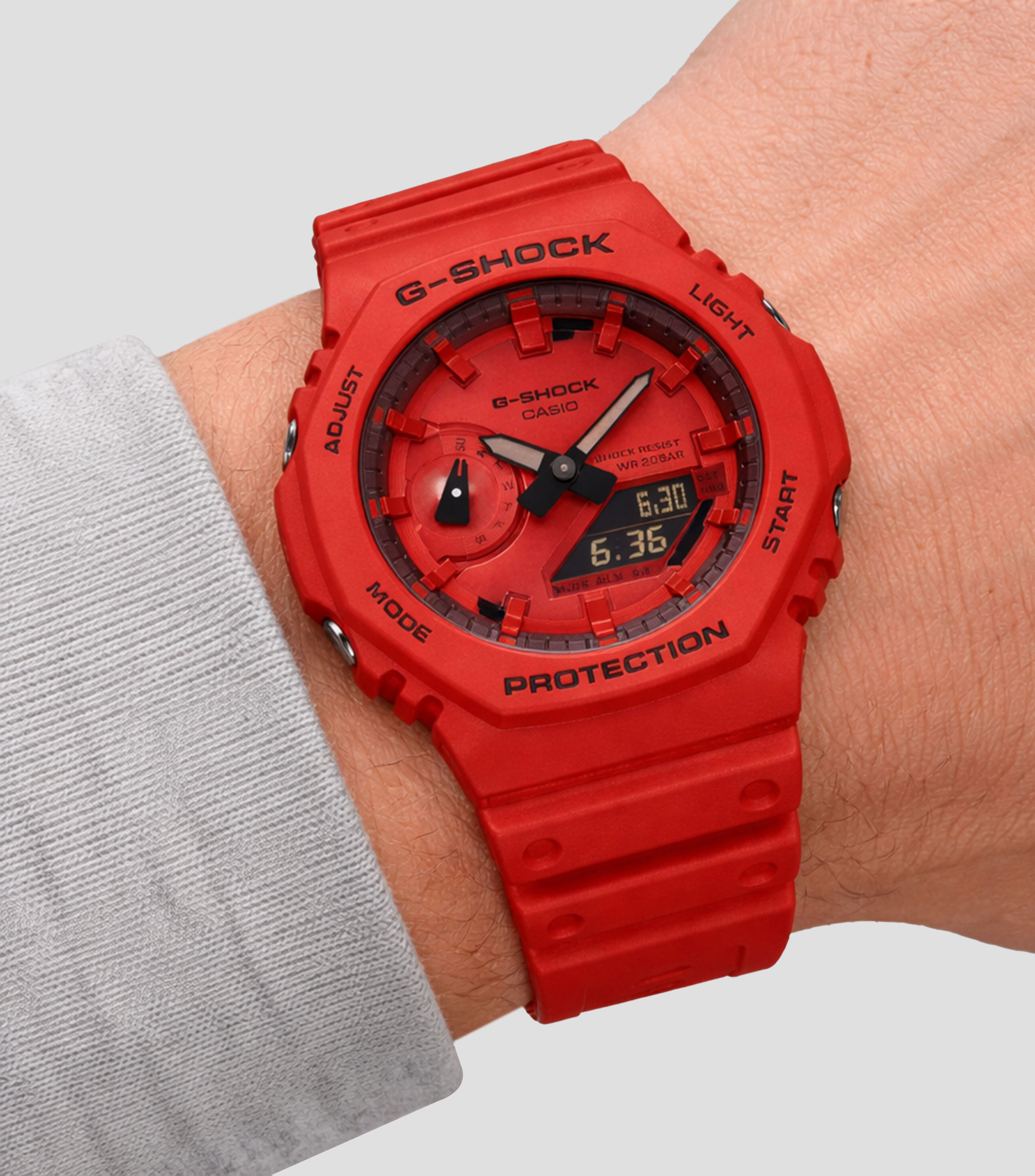 Reloj para Hombre G-Shock casual, rojo