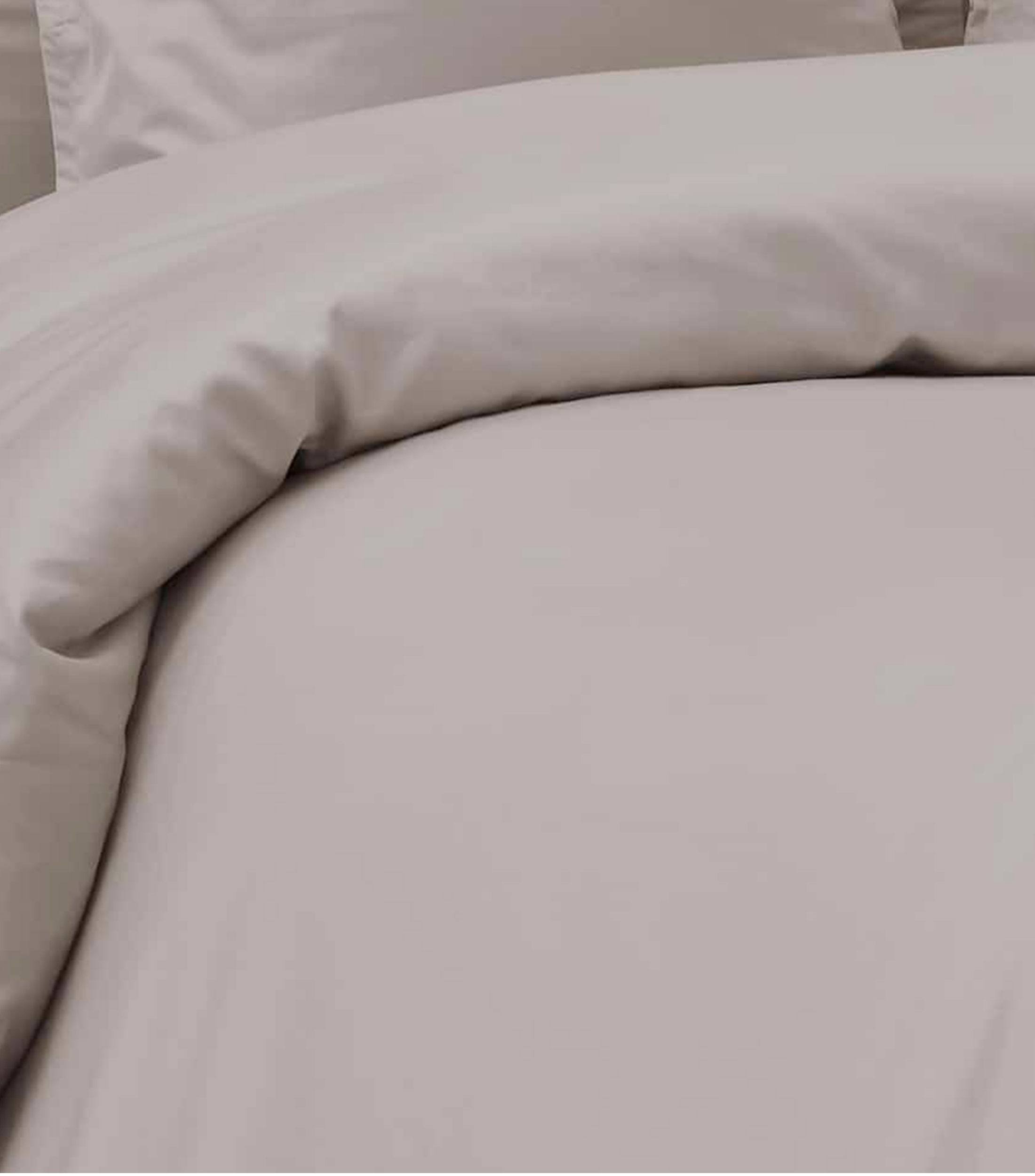 Funda para Duvet Matrimonial, Queen Size en Algodon Bamboo, Perla