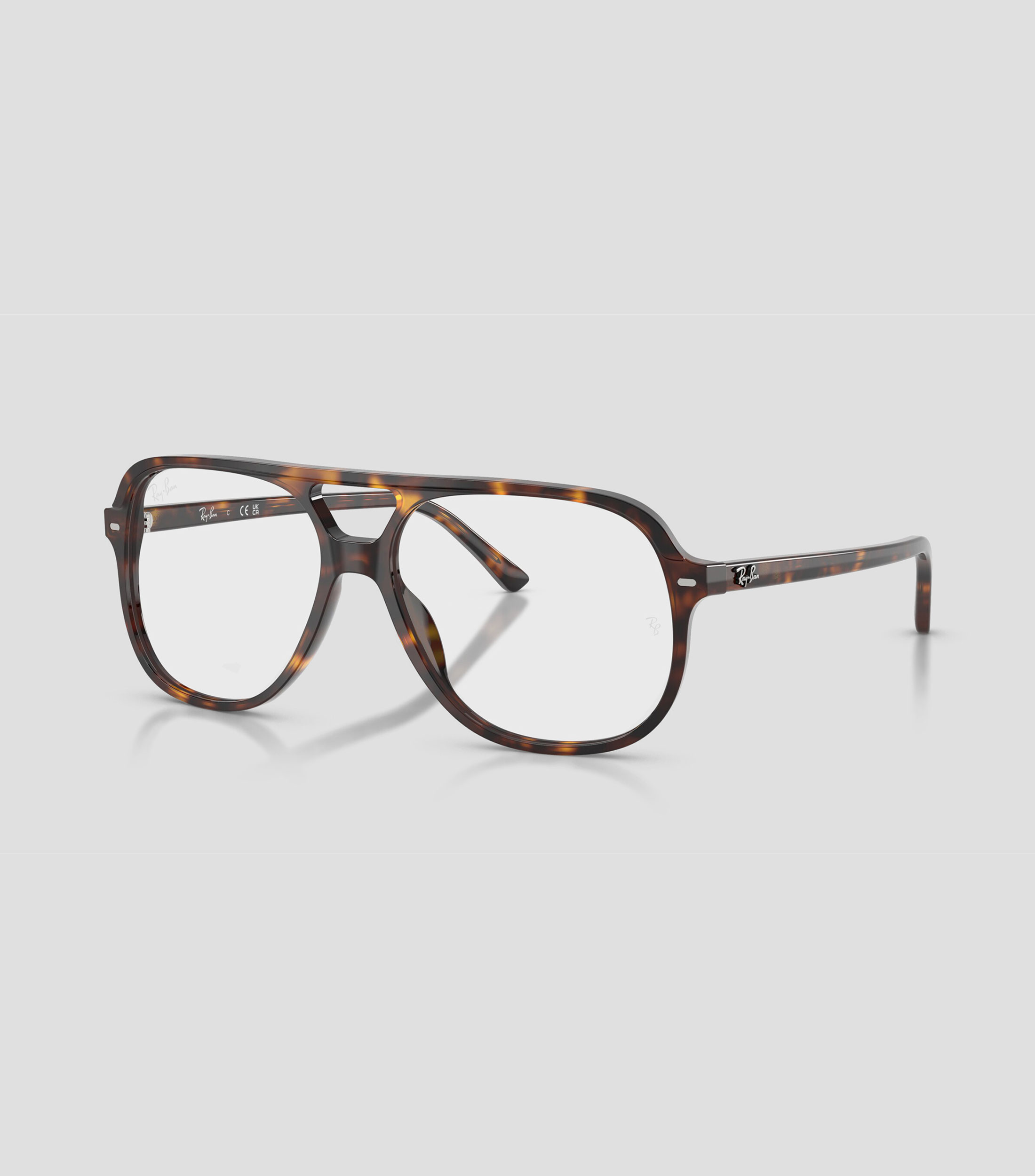 Lentes cuadrados marrones Unisex