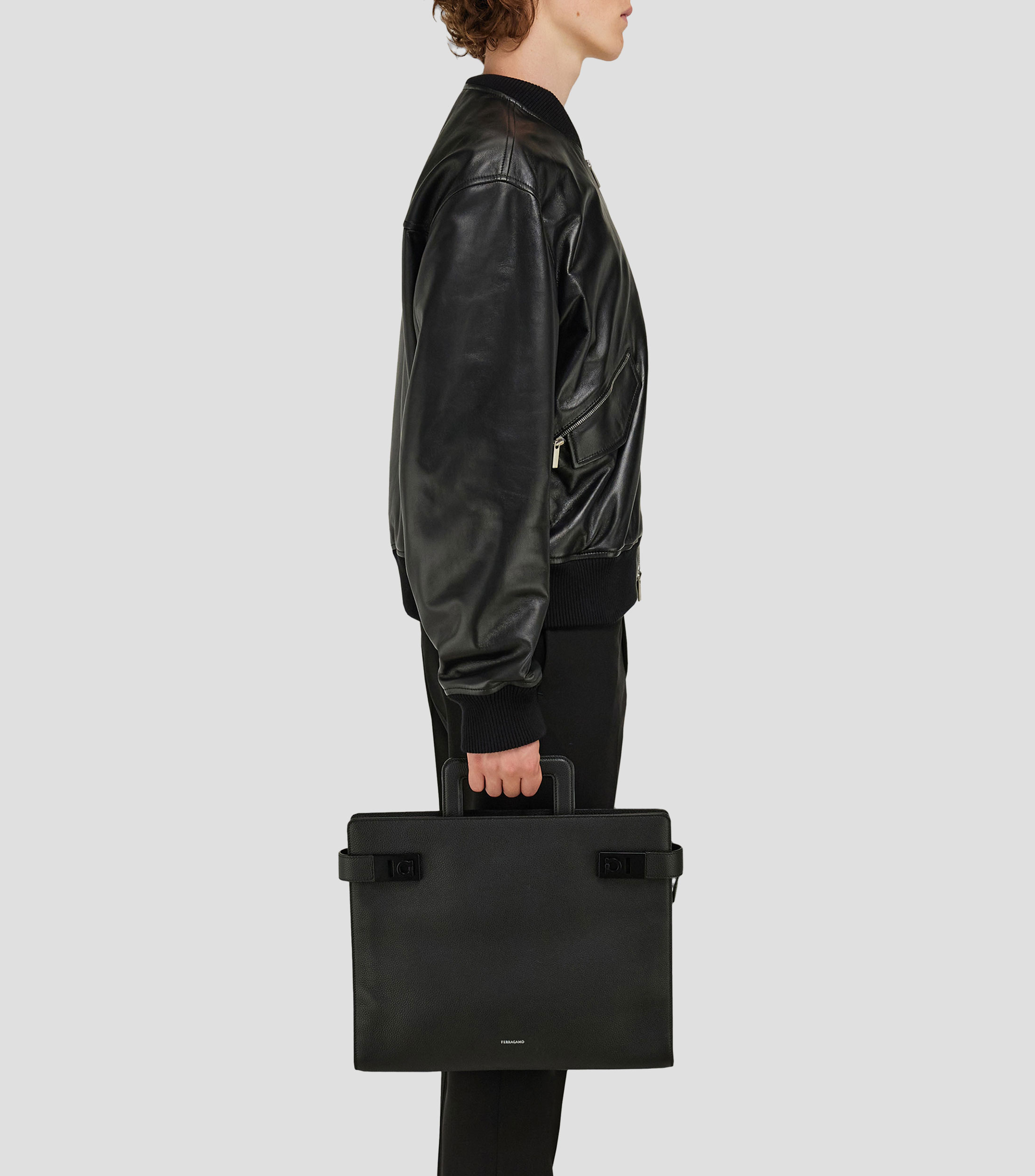 Portafolio Negro Hombre