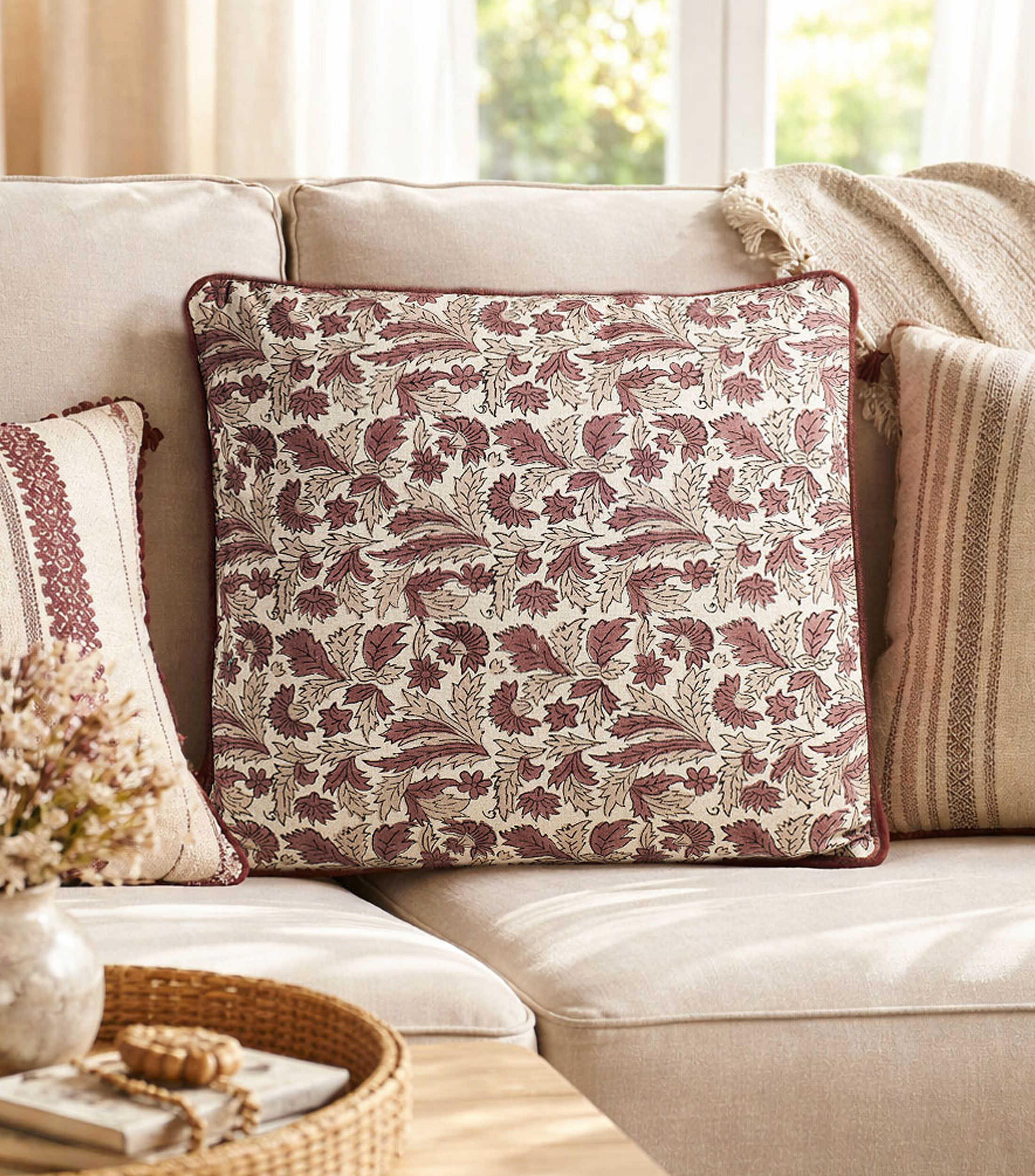 Cojín decorativo Bohemia multicolor