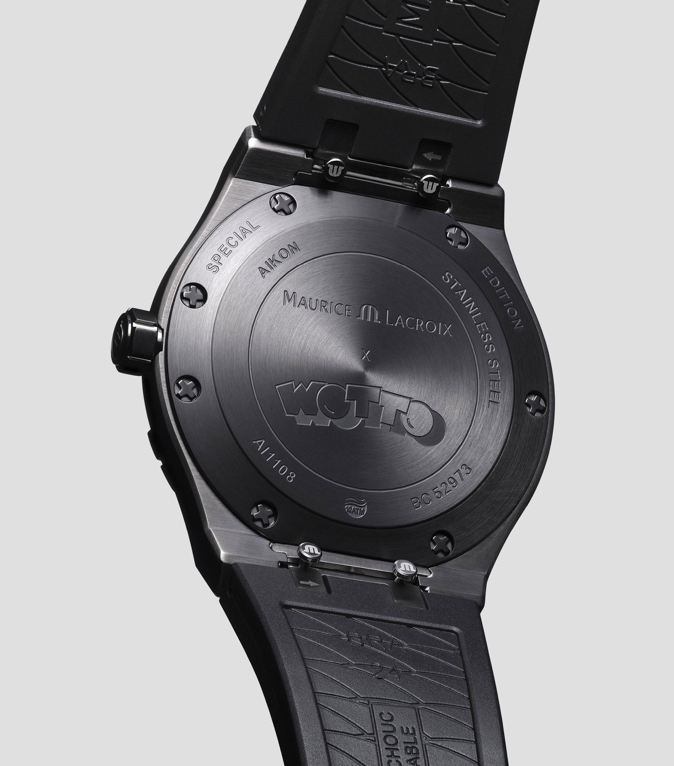 Reloj para Hombre Aikon Quartz Wotto edición especial negro, gris