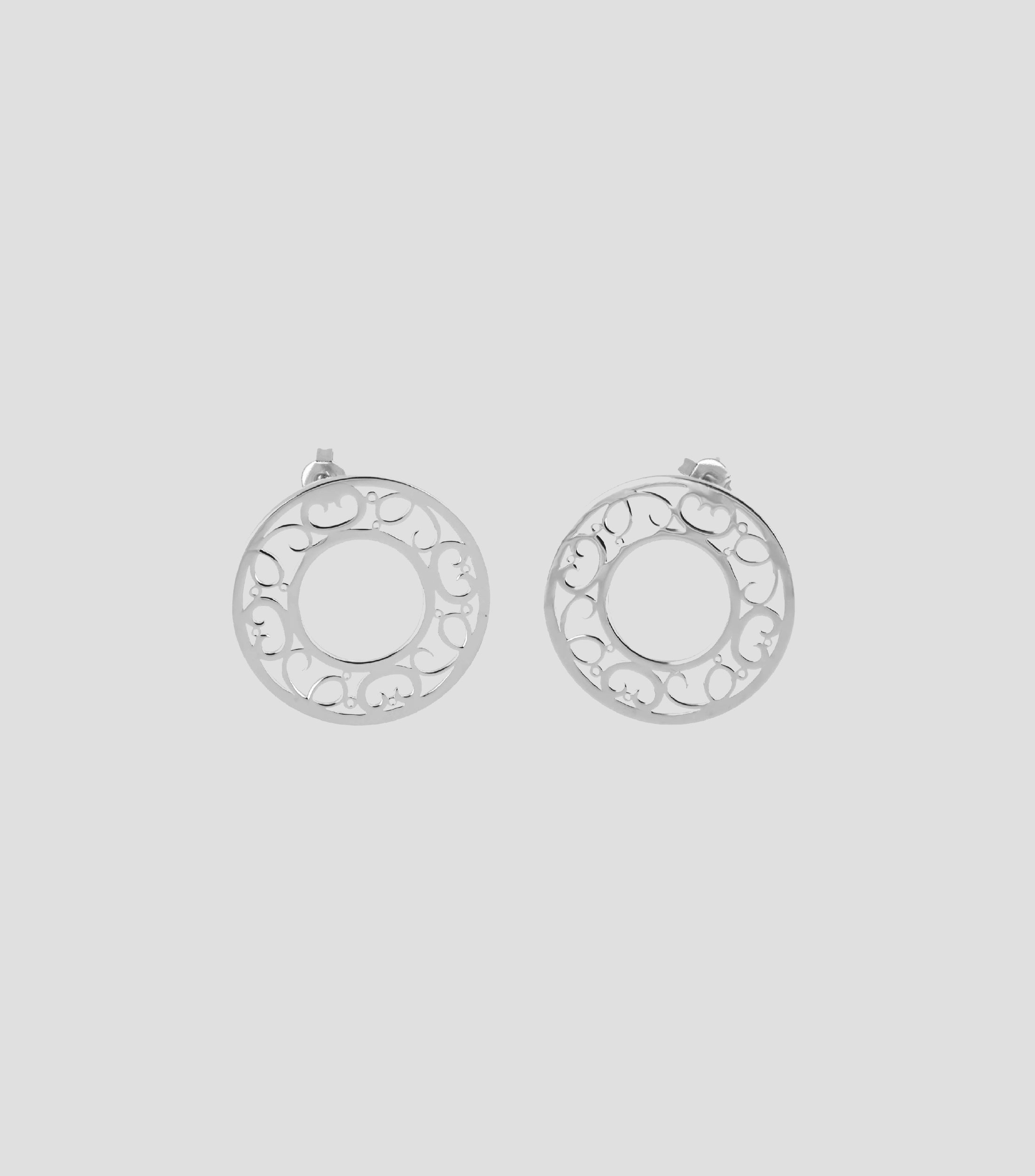 Aretes en Plata .925 Reflejo del Alma Mujer