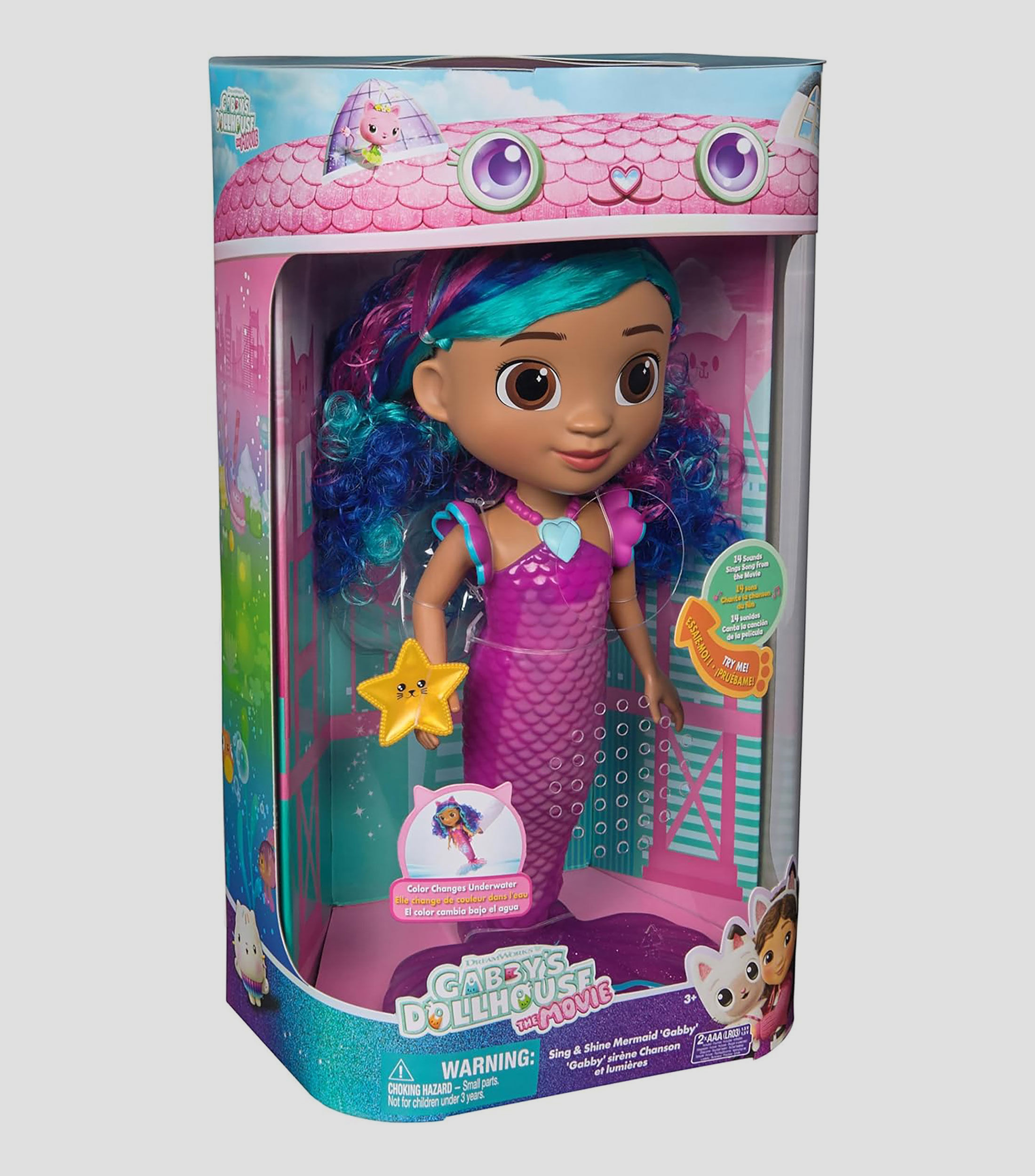 Muñeca Sirena Interactiva Gabby