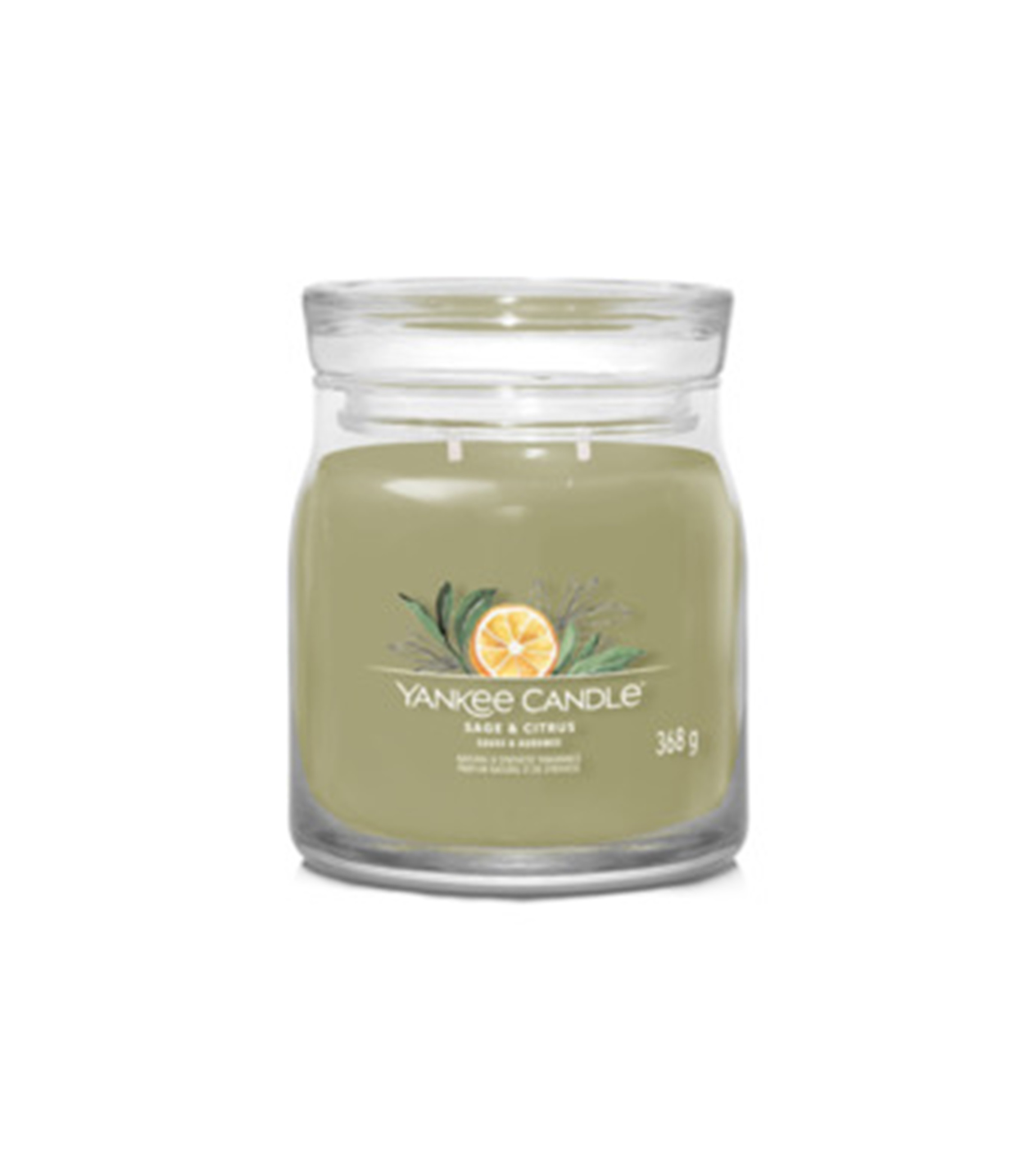 Vela Jar Yankee M Sage Citrus