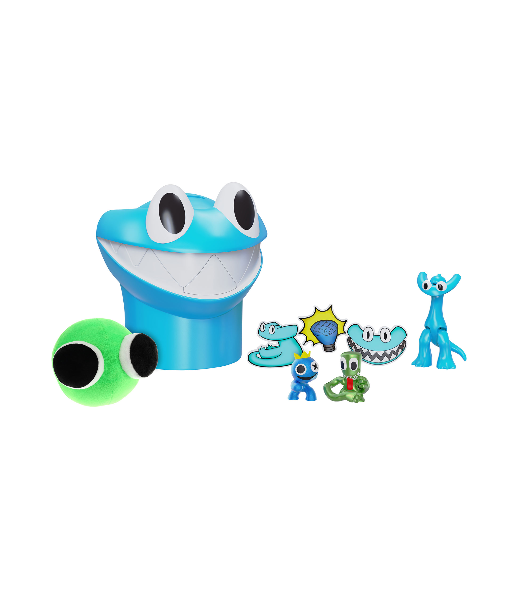 Playset, Rainbow Friends Cyan Exclusive Collector Bundle