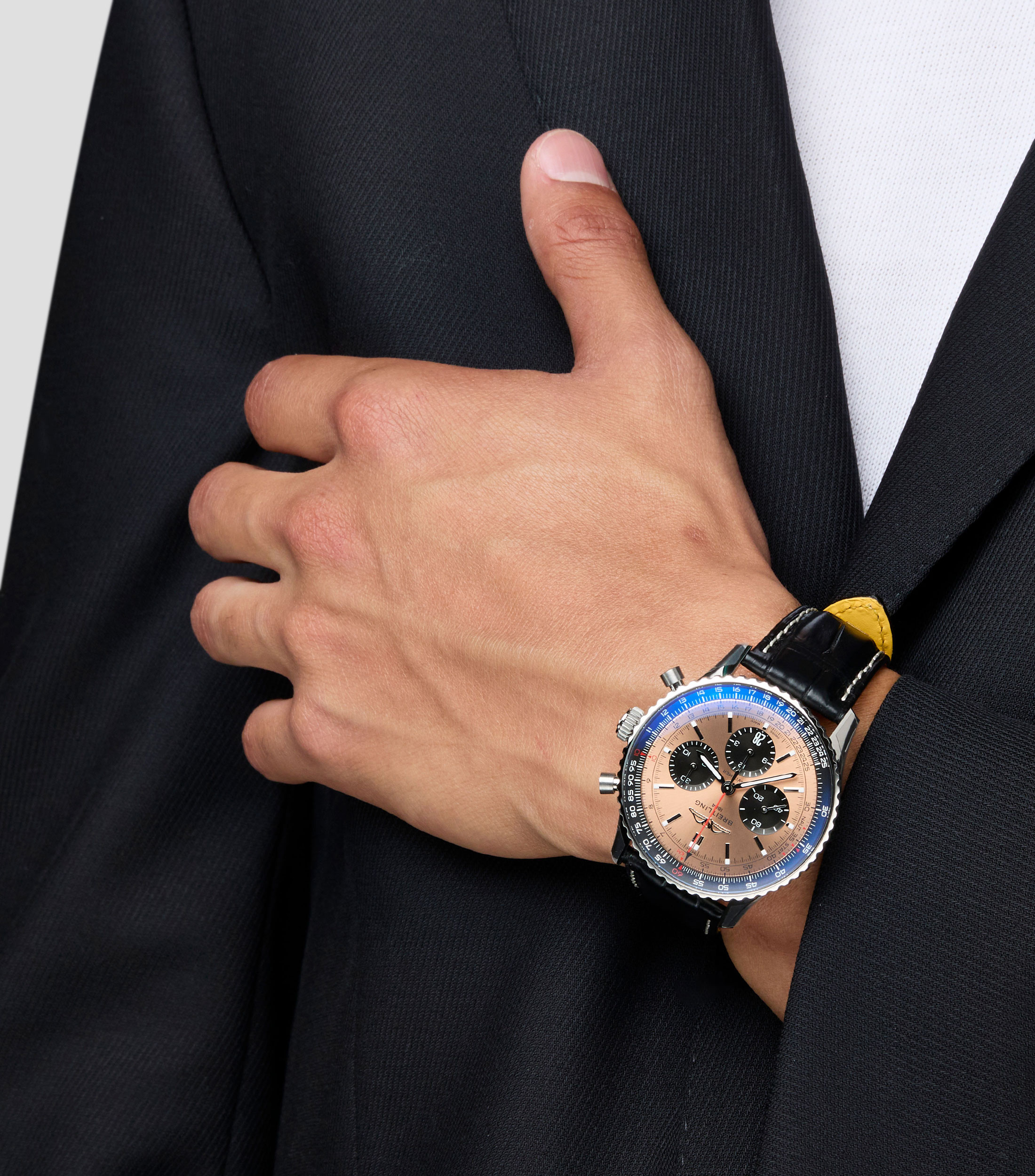 Reloj para Hombre Navitimer B01 Chronograph Casual Cobre