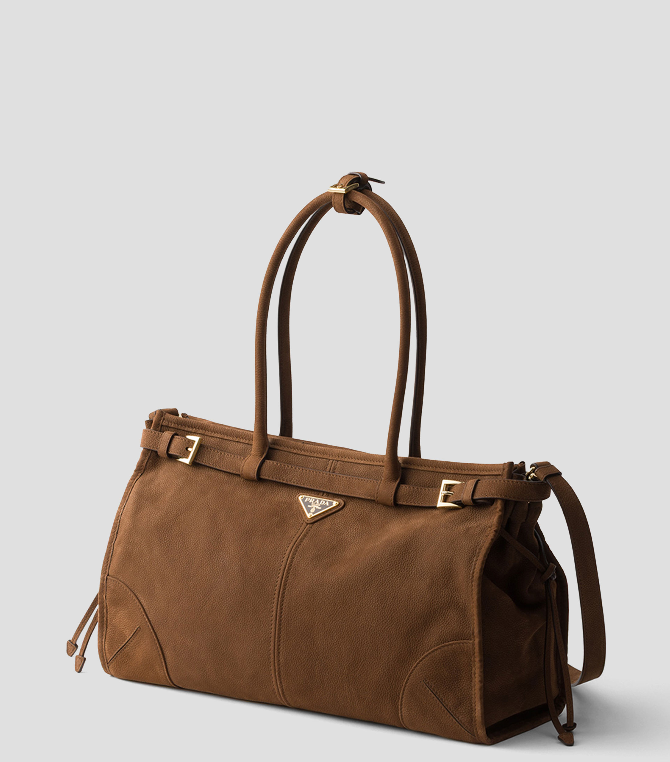 Bolsa Tote Café en Piel Bonnie, Mujer