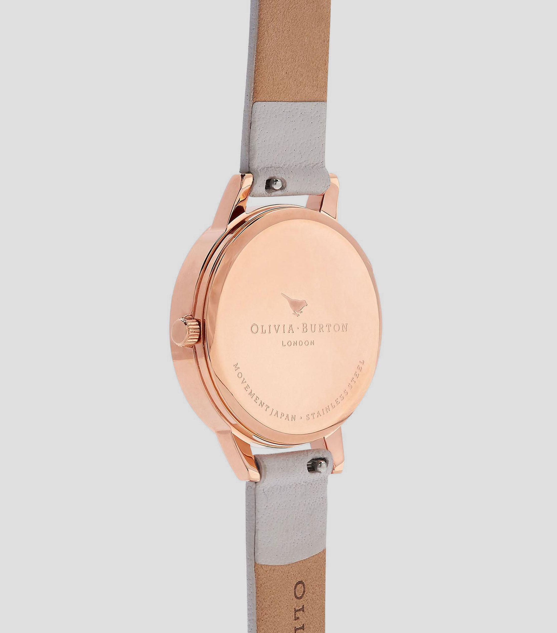 Reloj para Mujer Abstract Florals casual, dorado rosa
