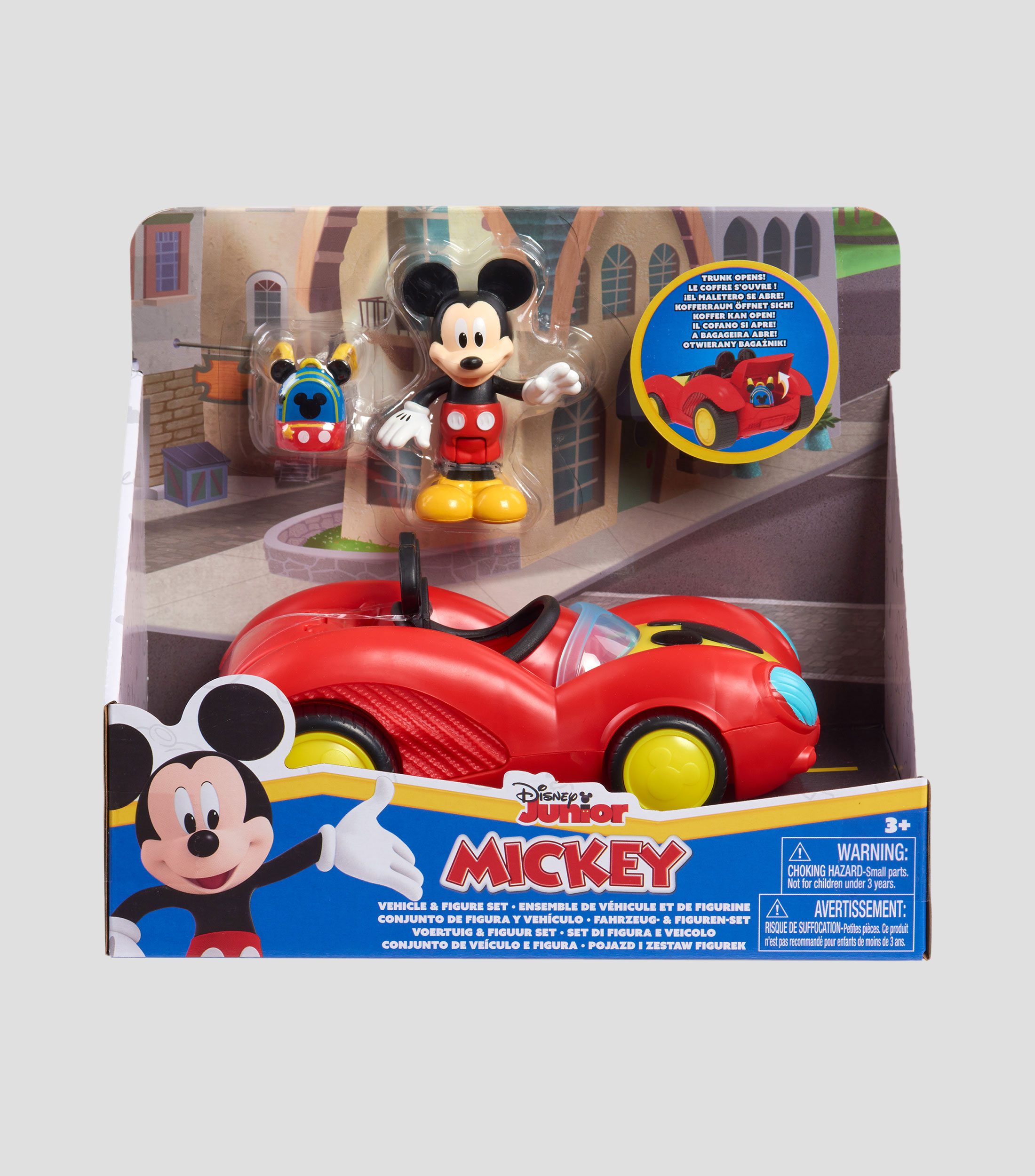 Playset Disney Junior: Mickey Mouse Funhouse - Figura y Vehículo