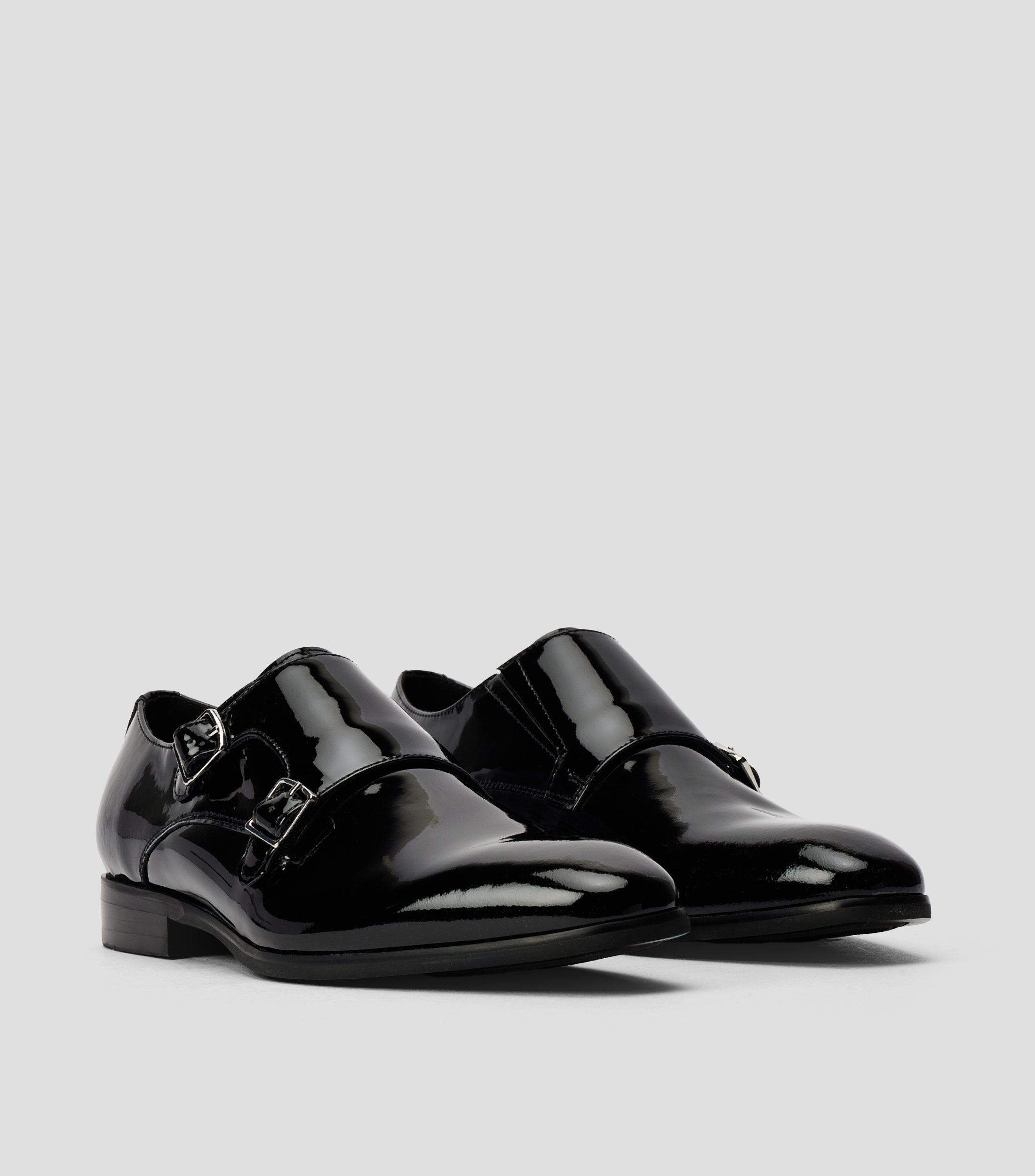 Zapatos de Vestir Monk en cuero de vaca Hombre