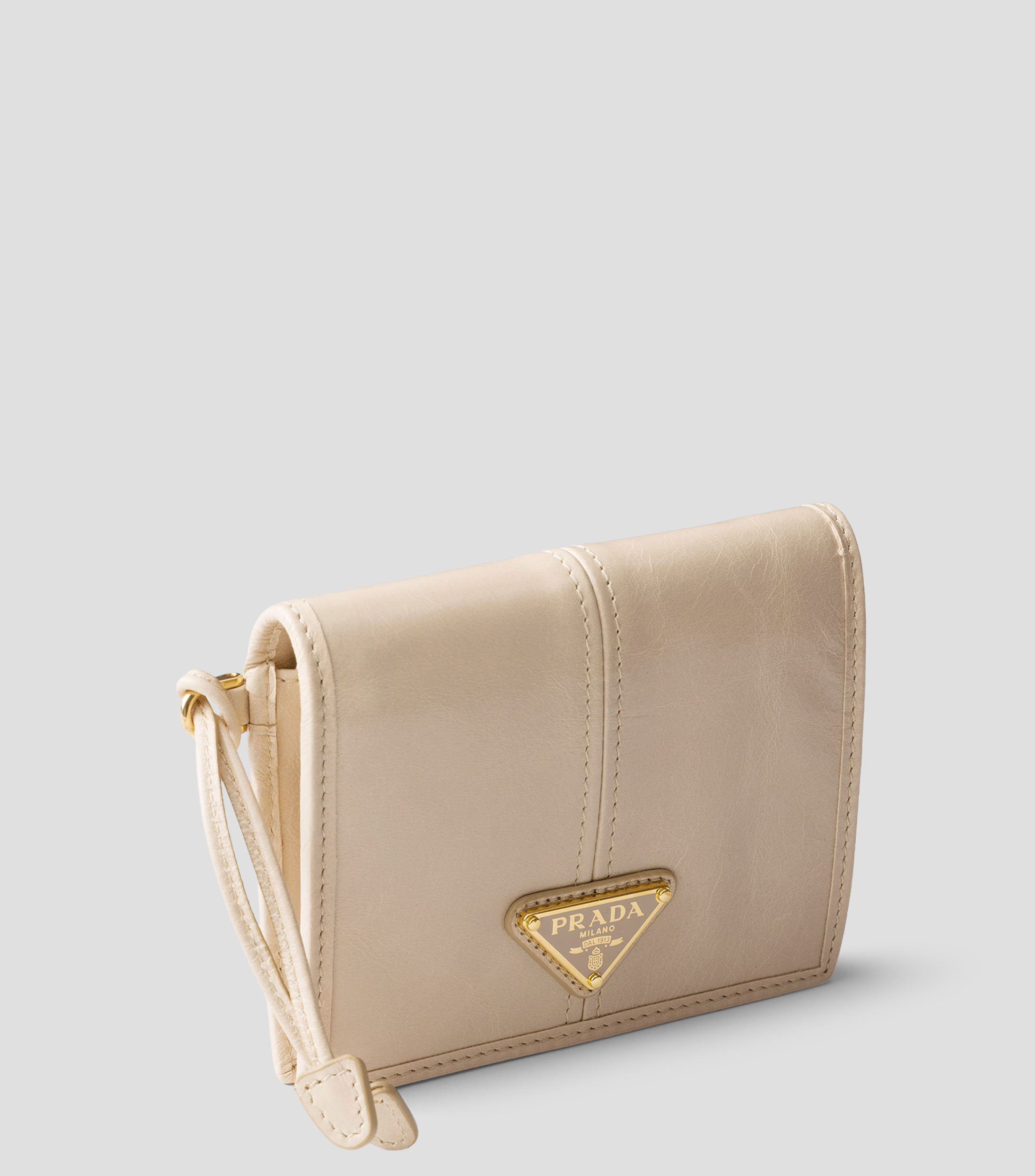 Cartera en piel con detalle texturizado Mujer