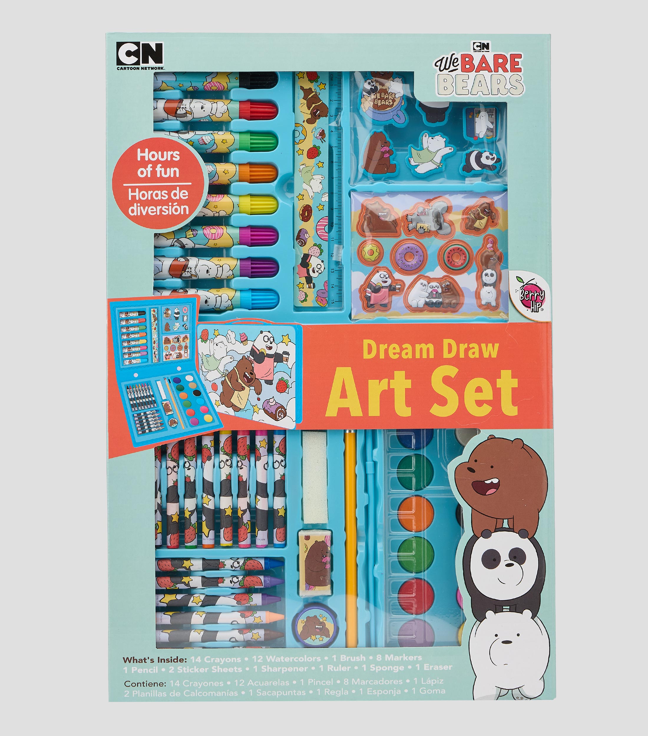 Set de arte para dibujar We Bare Bears