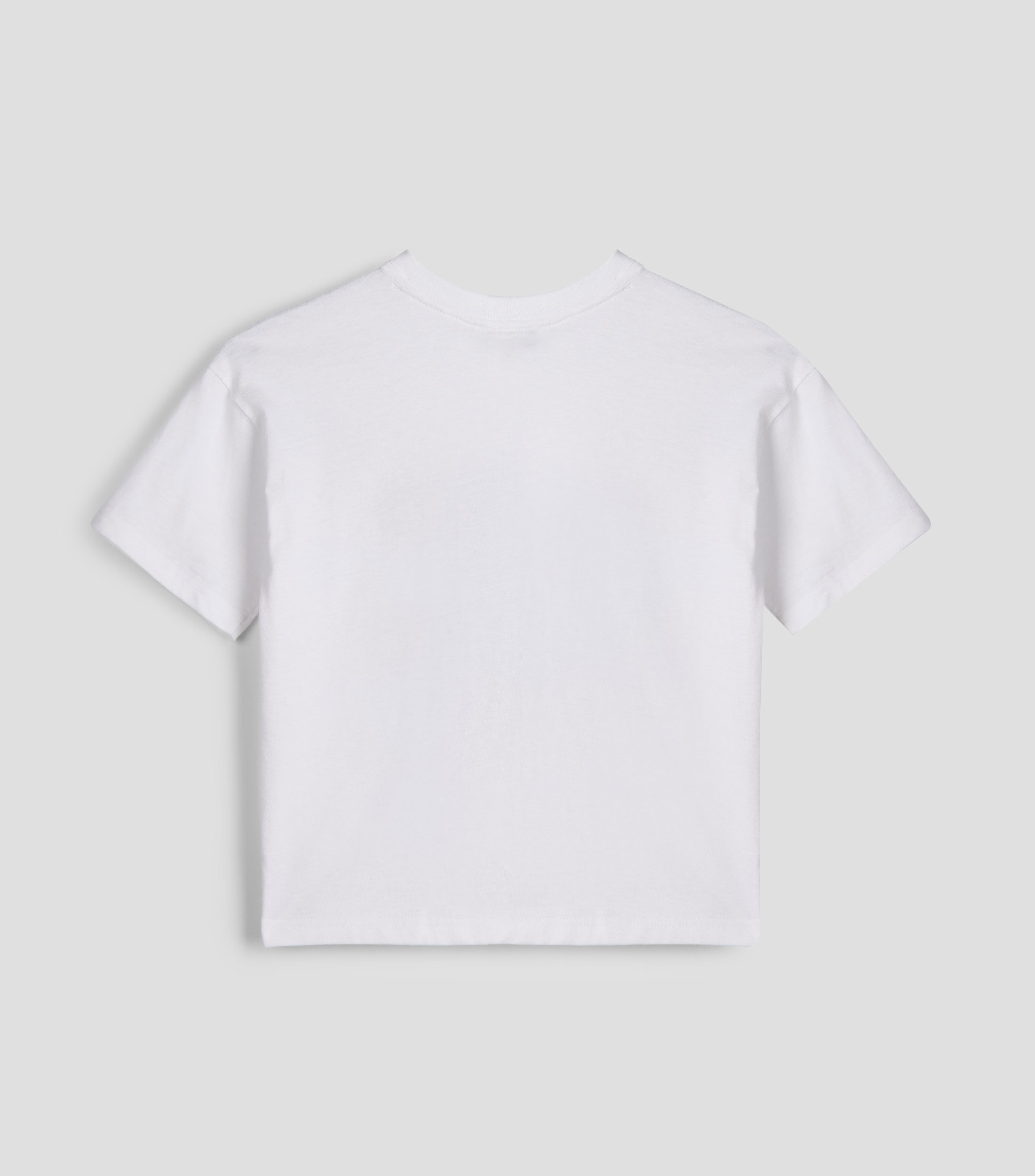 Playera cuello redondo manga corta estampada Niño