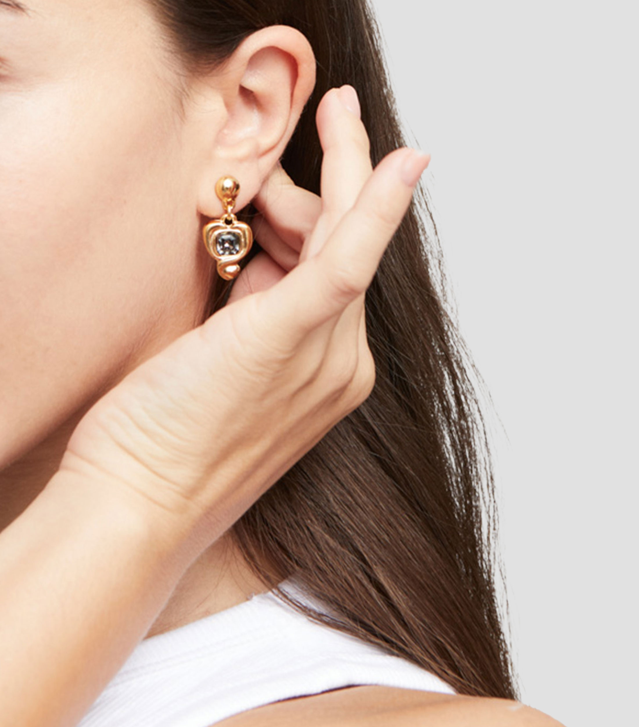 Pendientes Corazón colgante Mujer