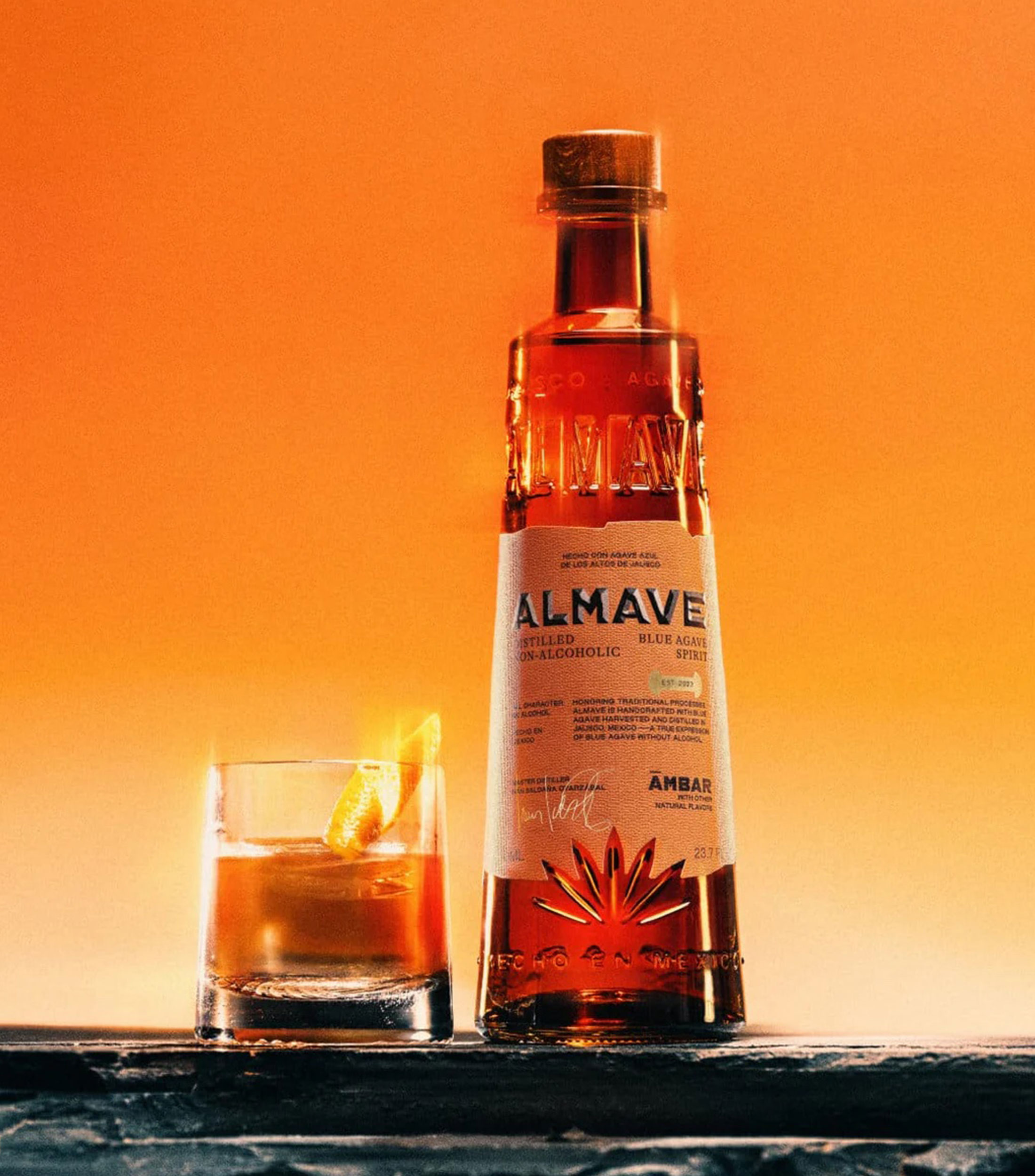Bebida de Agave Azul Sin Alcohol, 700 ml