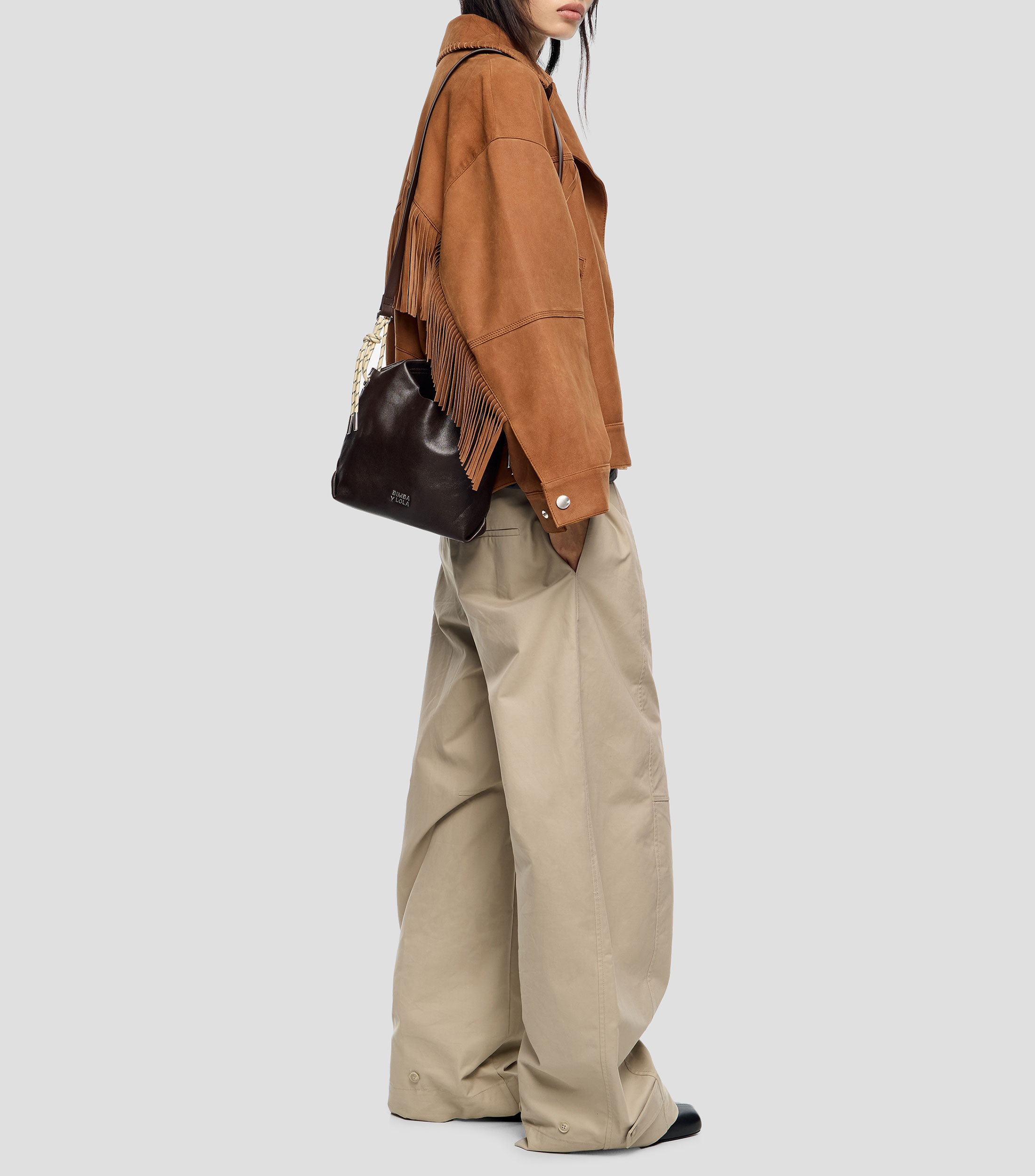 Bolsa de mano en piel Mujer