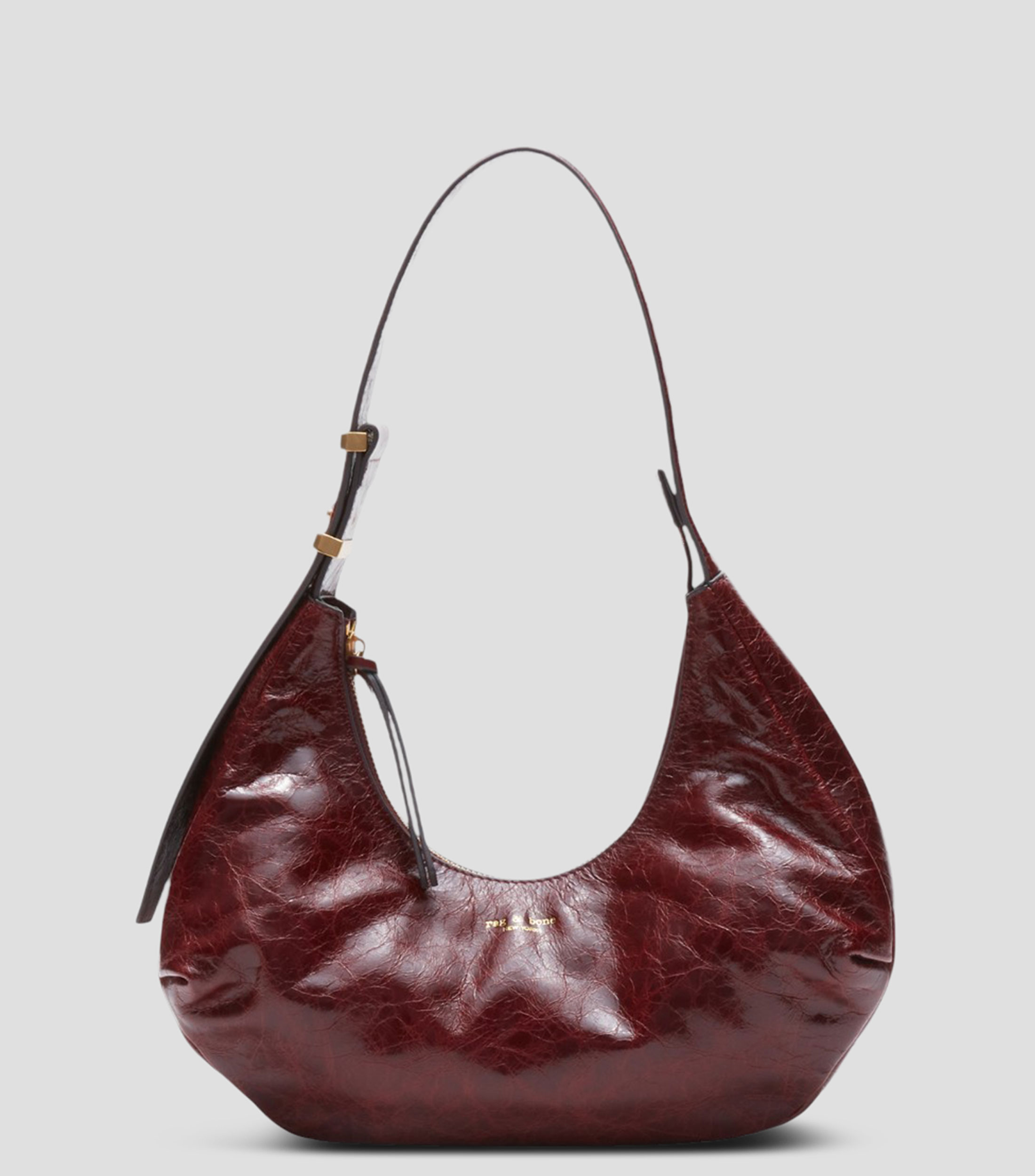 Bolsa hobo corrugado Mujer