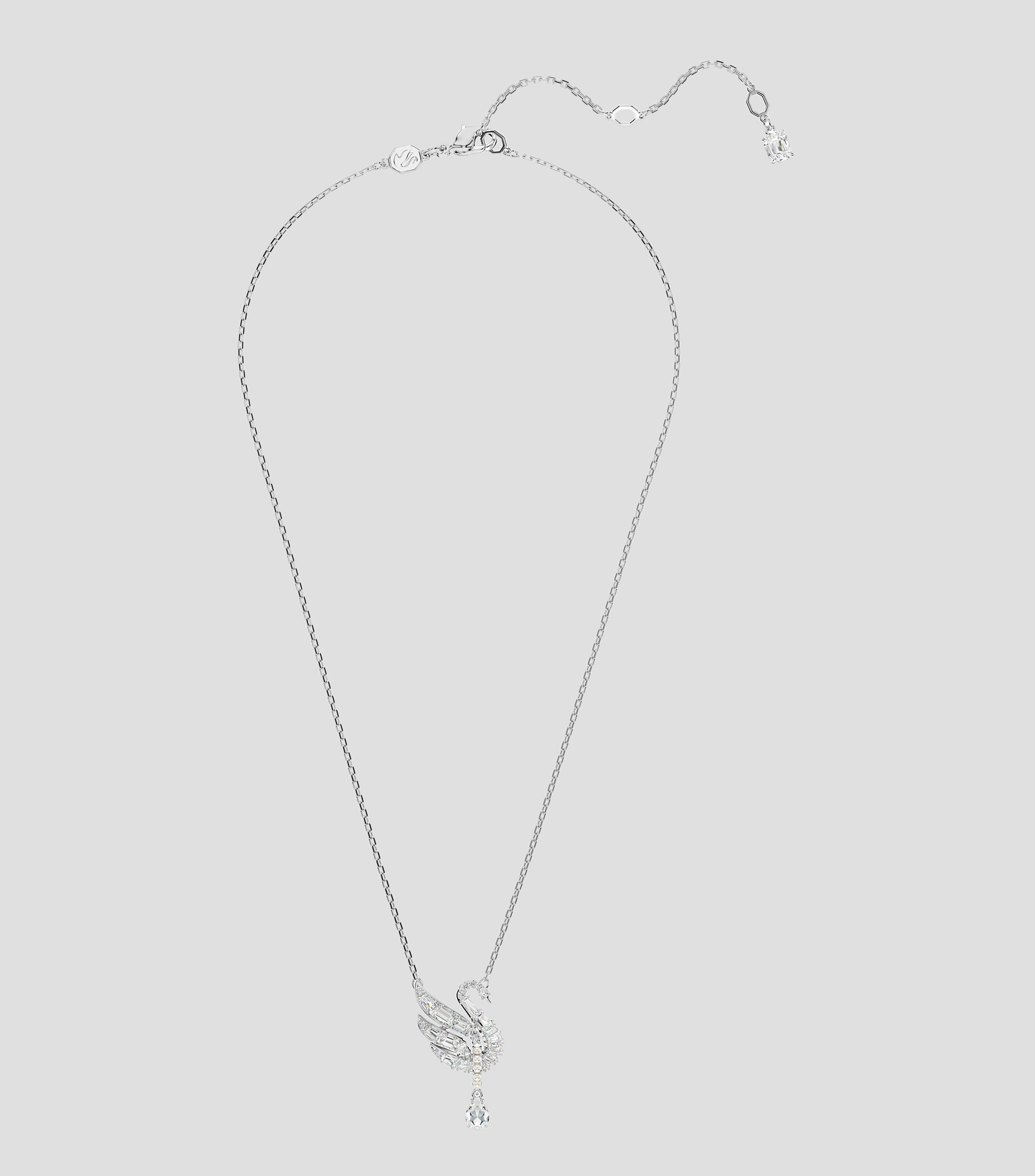Collar Cisne con piedras Unisex