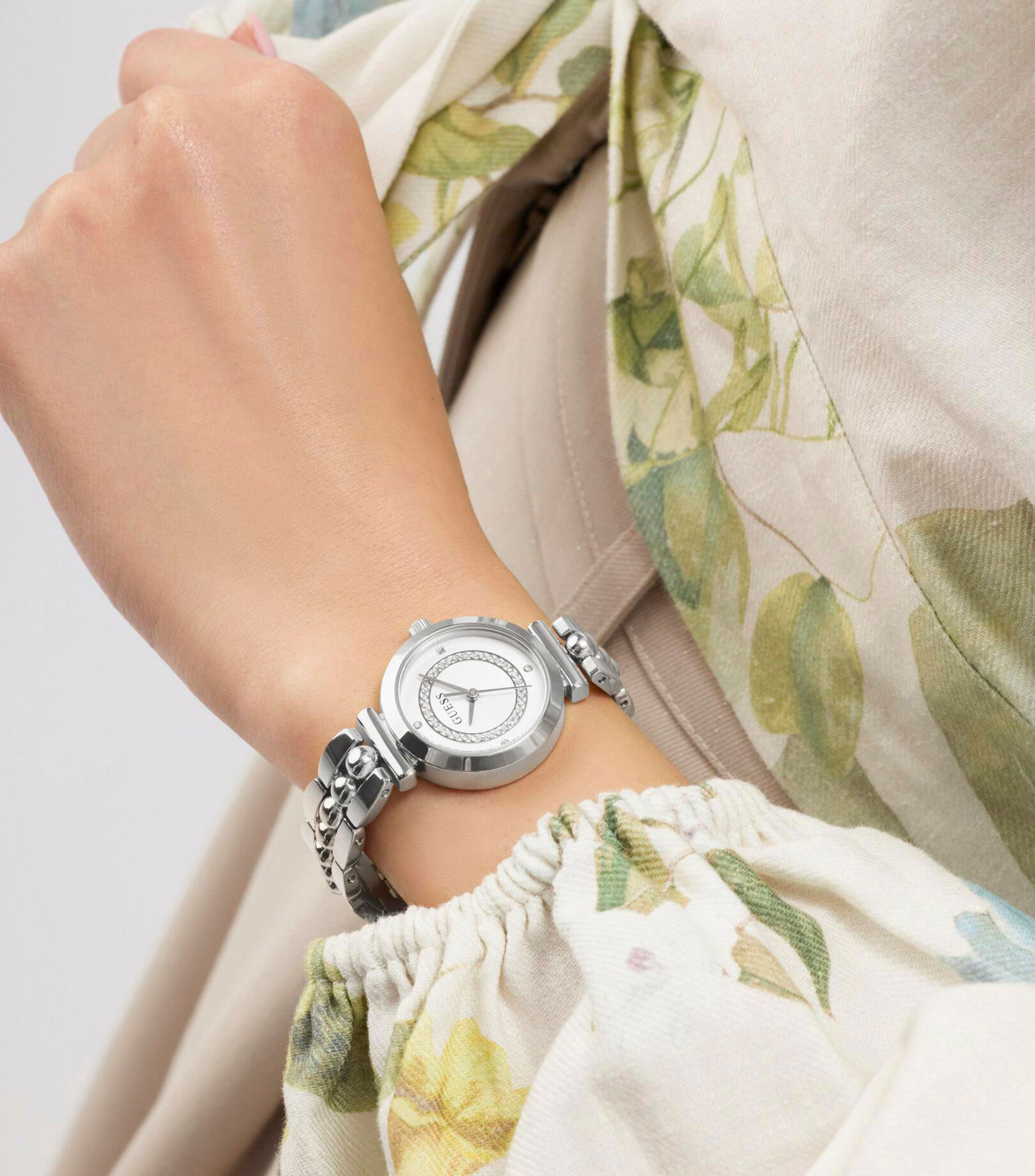 Reloj para Mujer Leena Casual Plateado