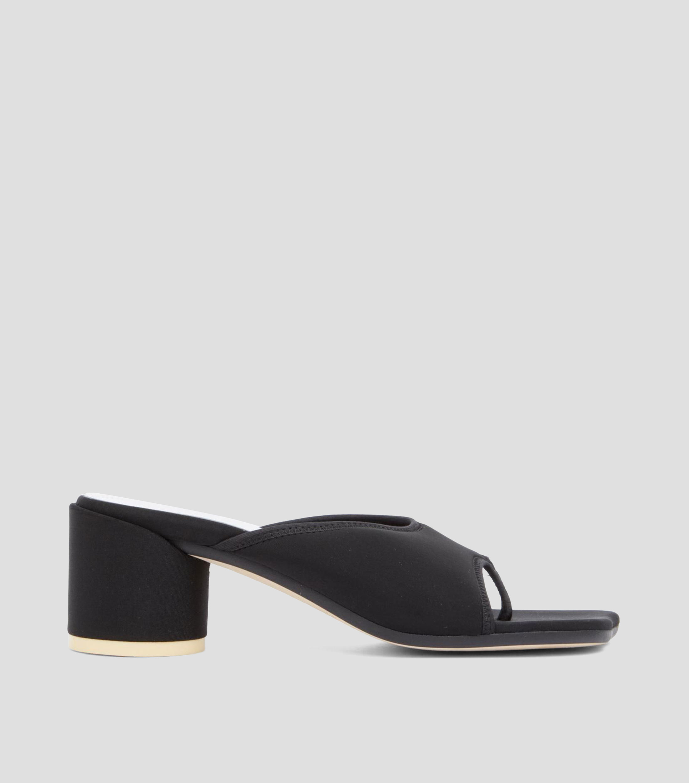 Sandalias con tacón medio ancho Mujer