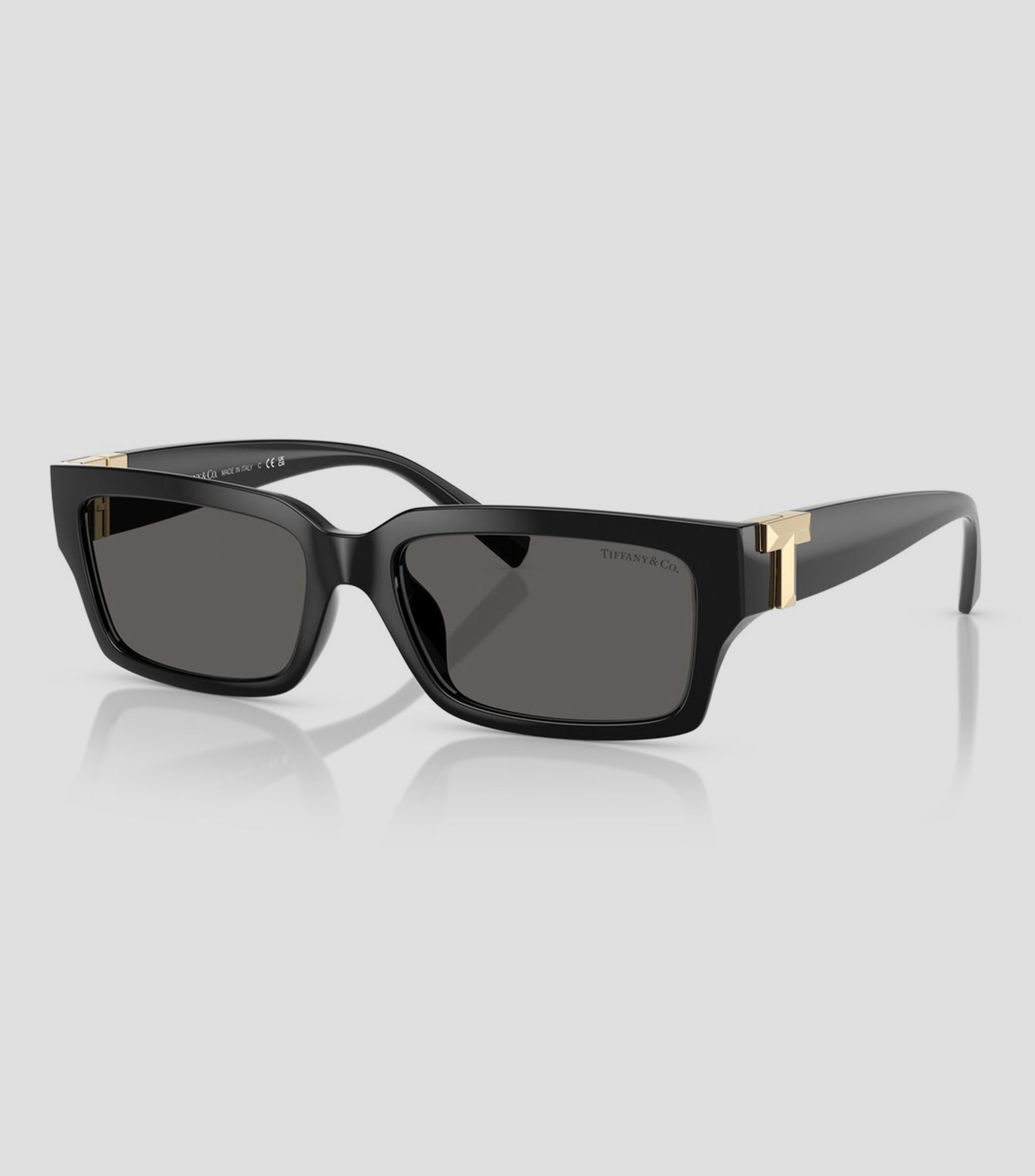 Lentes de sol Rectangulares Negros Unisex