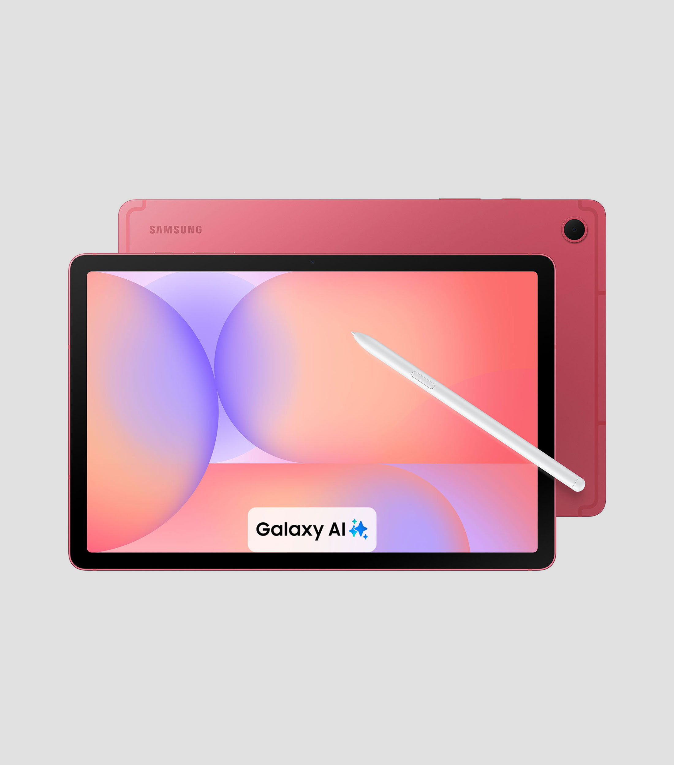 Tablet, Galaxy S10 Lite, 10.9", 128 GB, RAM 6 GB, Android 15, Exynos 130 Quartz, Bluetooth, Wi-Fi, Coral Red