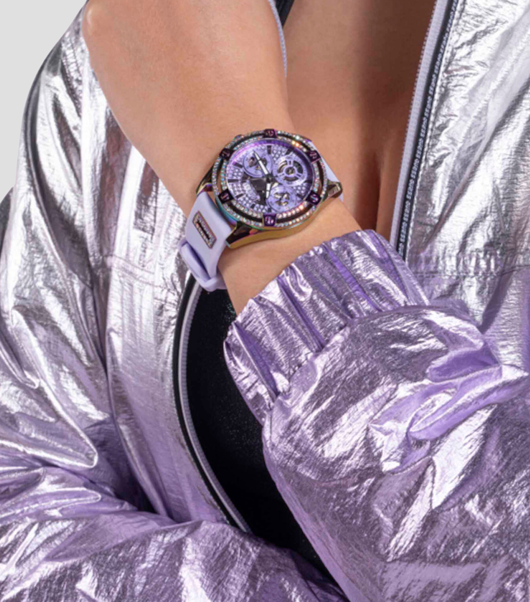 Reloj para Mujer Queen Casual, Lila