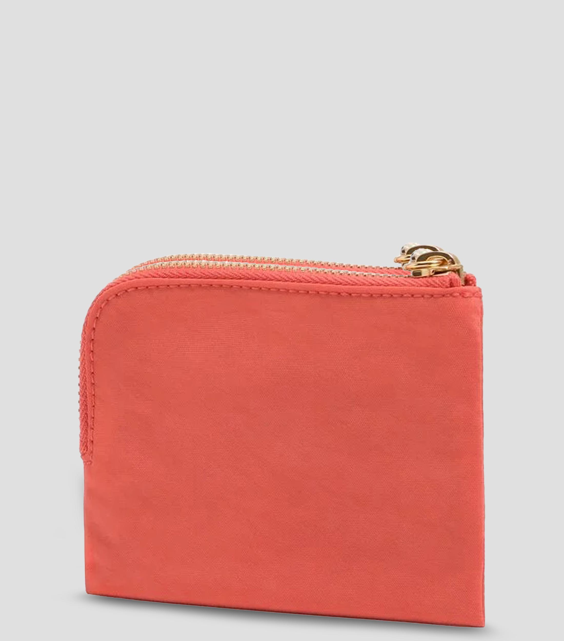 Monedero nylon coral Mujer