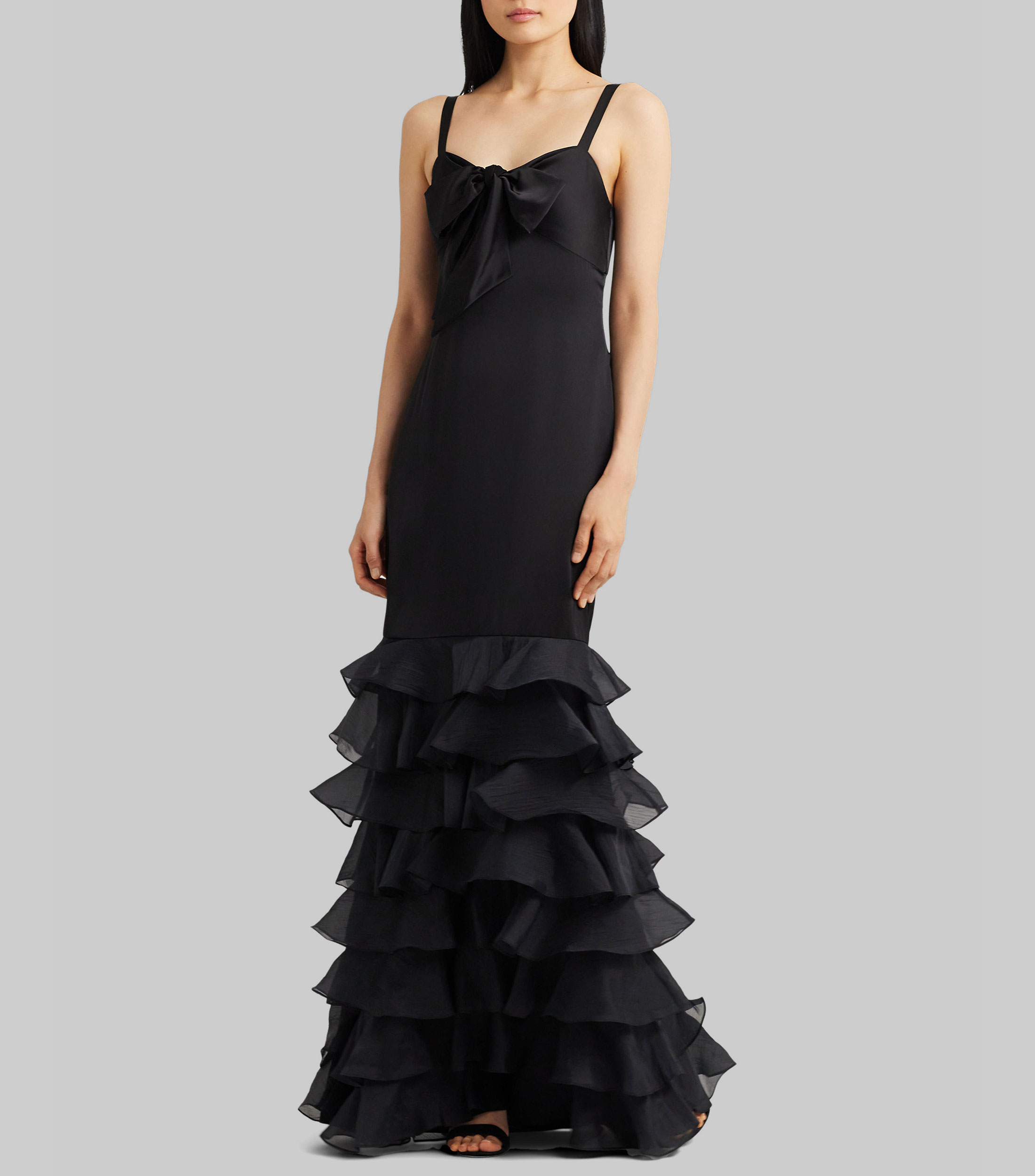 Lauren Ralph Lauren Vestido de fiesta maxi solido Mujer El Palacio de Hierro