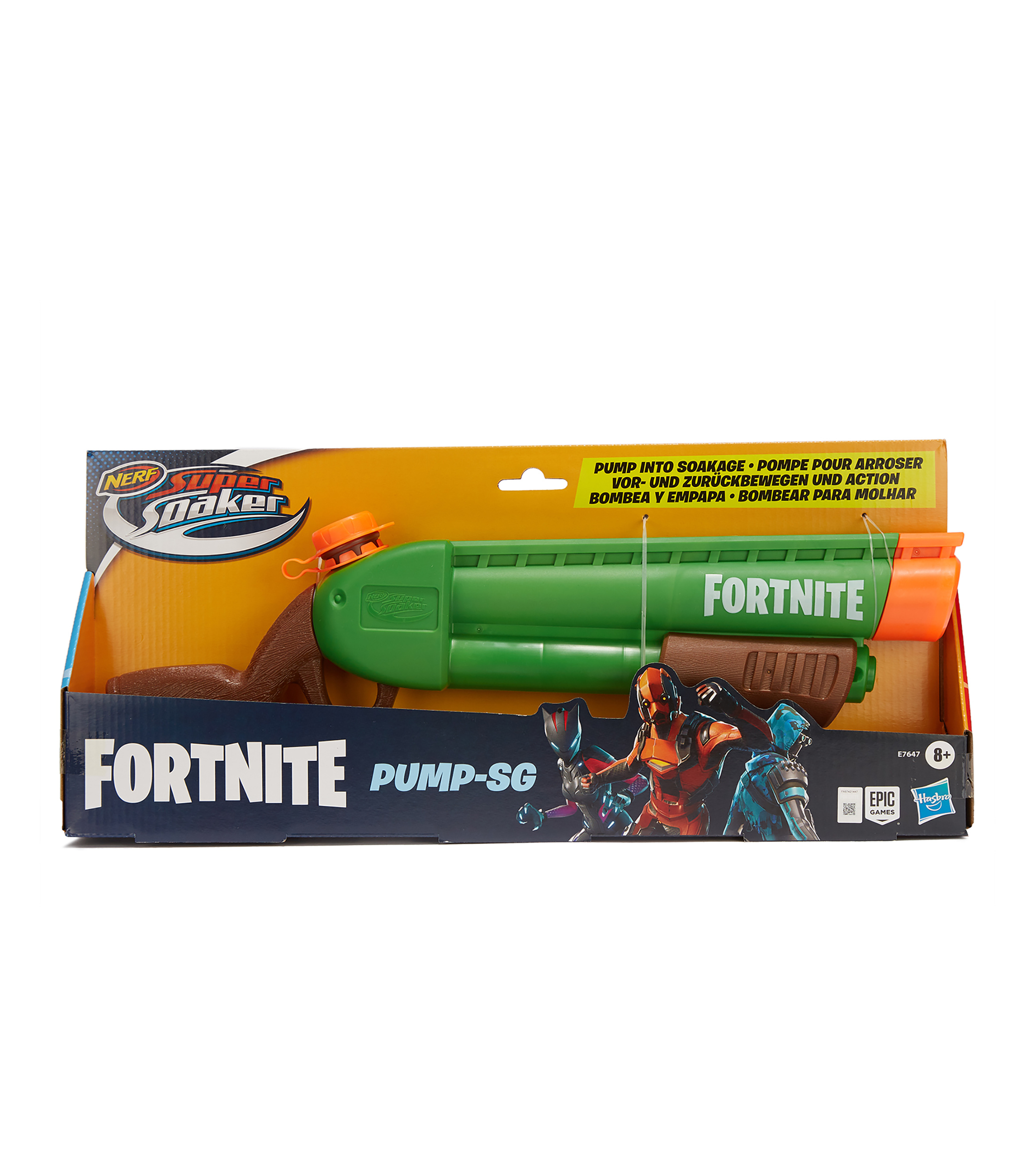 Promo Pistolet à Eau Nerf Multicolore Super Soaker Microburst Hasbro