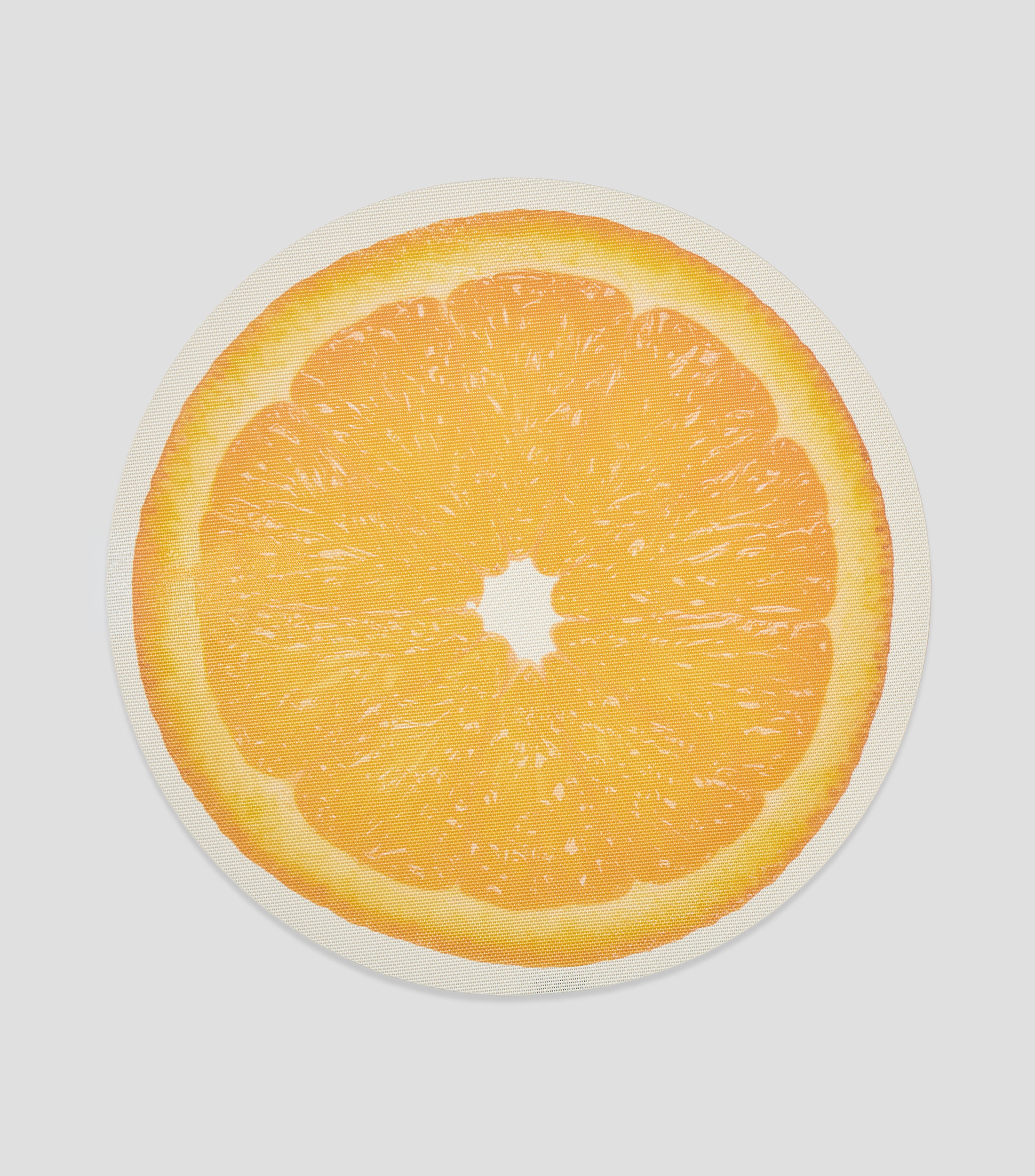Mantel Individual Citrus Orange Redondo