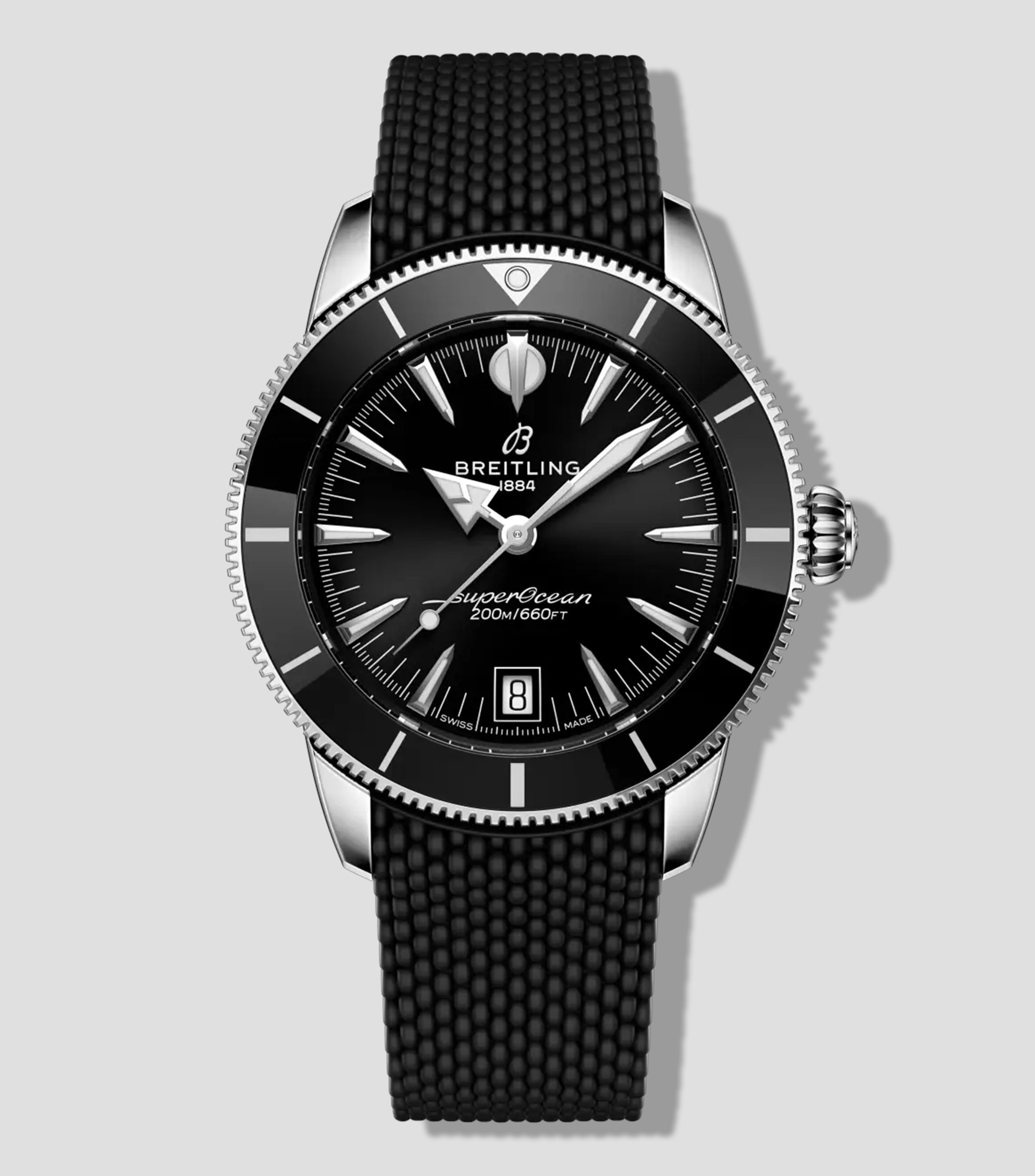 Reloj Unisex Superocean Heritage B31 Automatic 40 casual negro, plateado