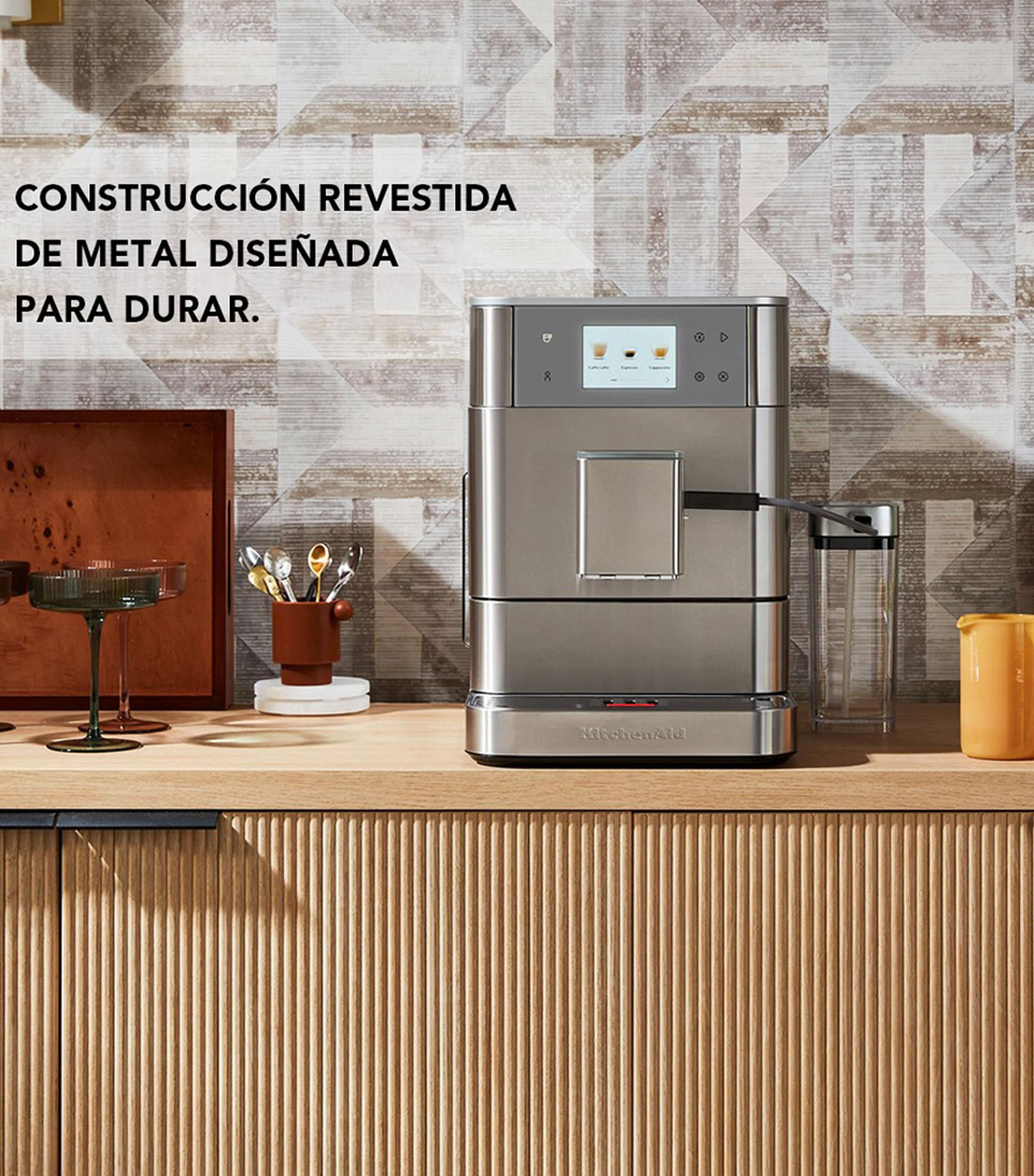 Maquina de Cafe Espresso para 27 tazas en Acero