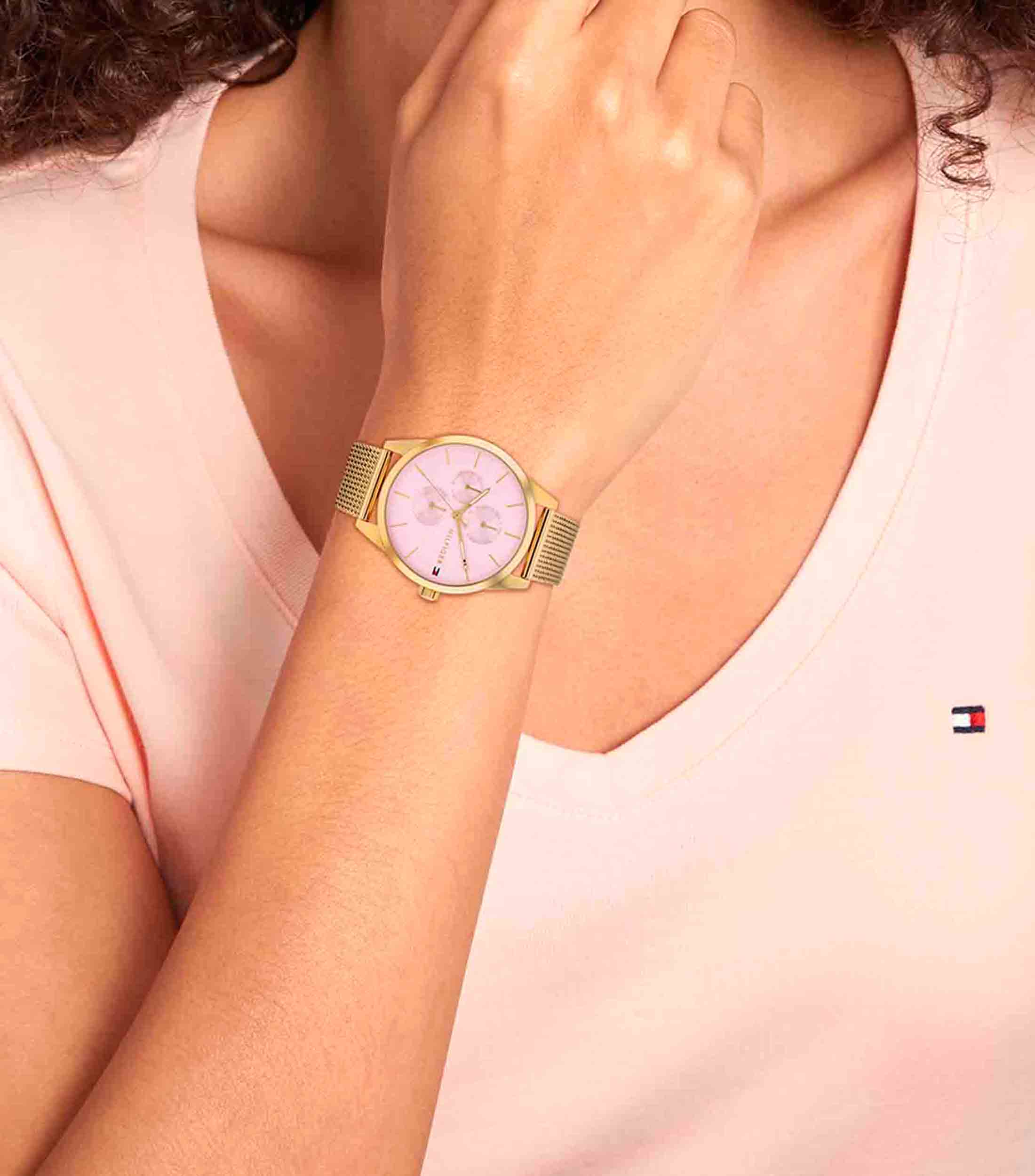Reloj para Mujer Camille Casual, Dorado