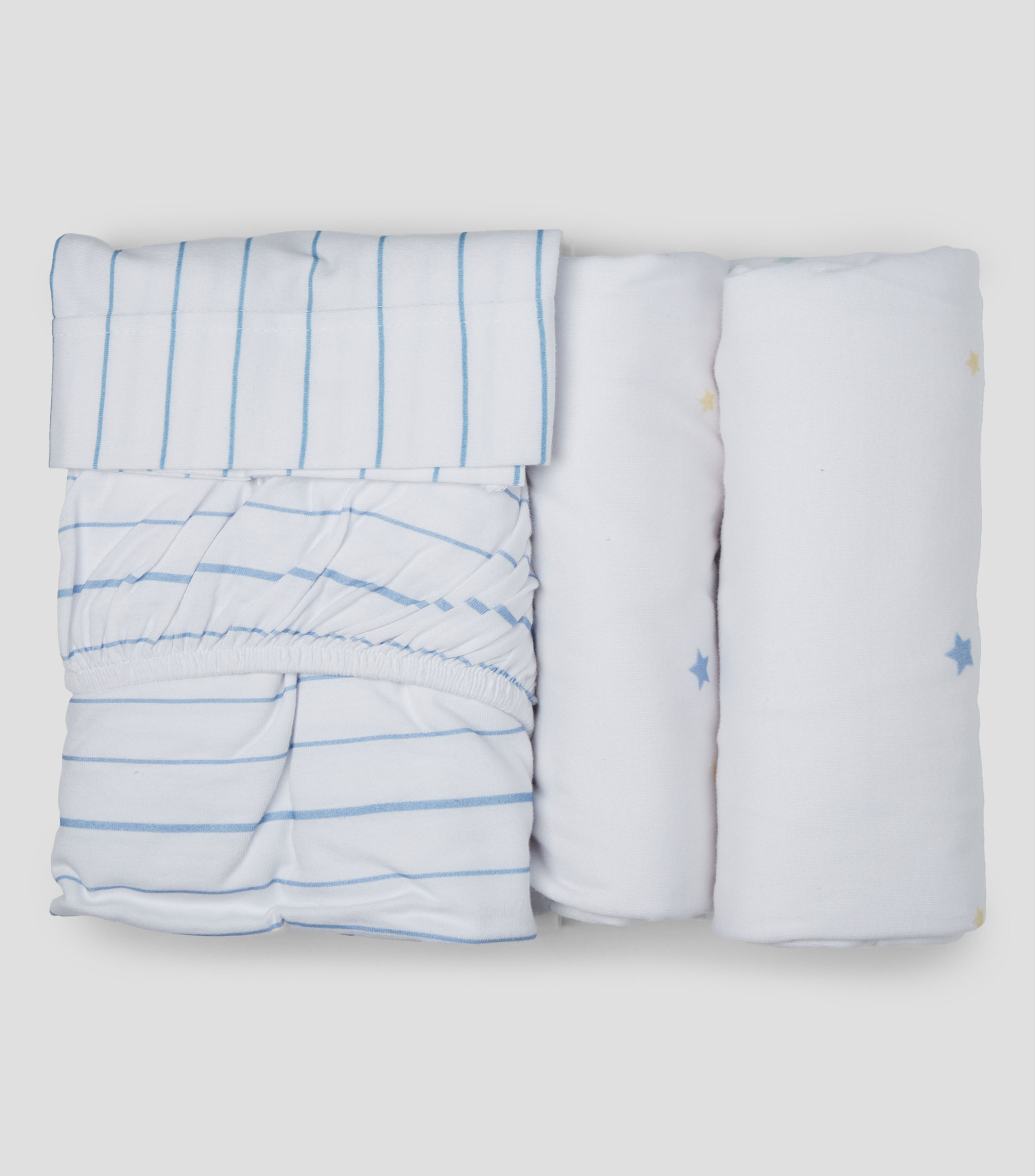 Juego de Sabanas para Cama Cuna en Algodón Bebé