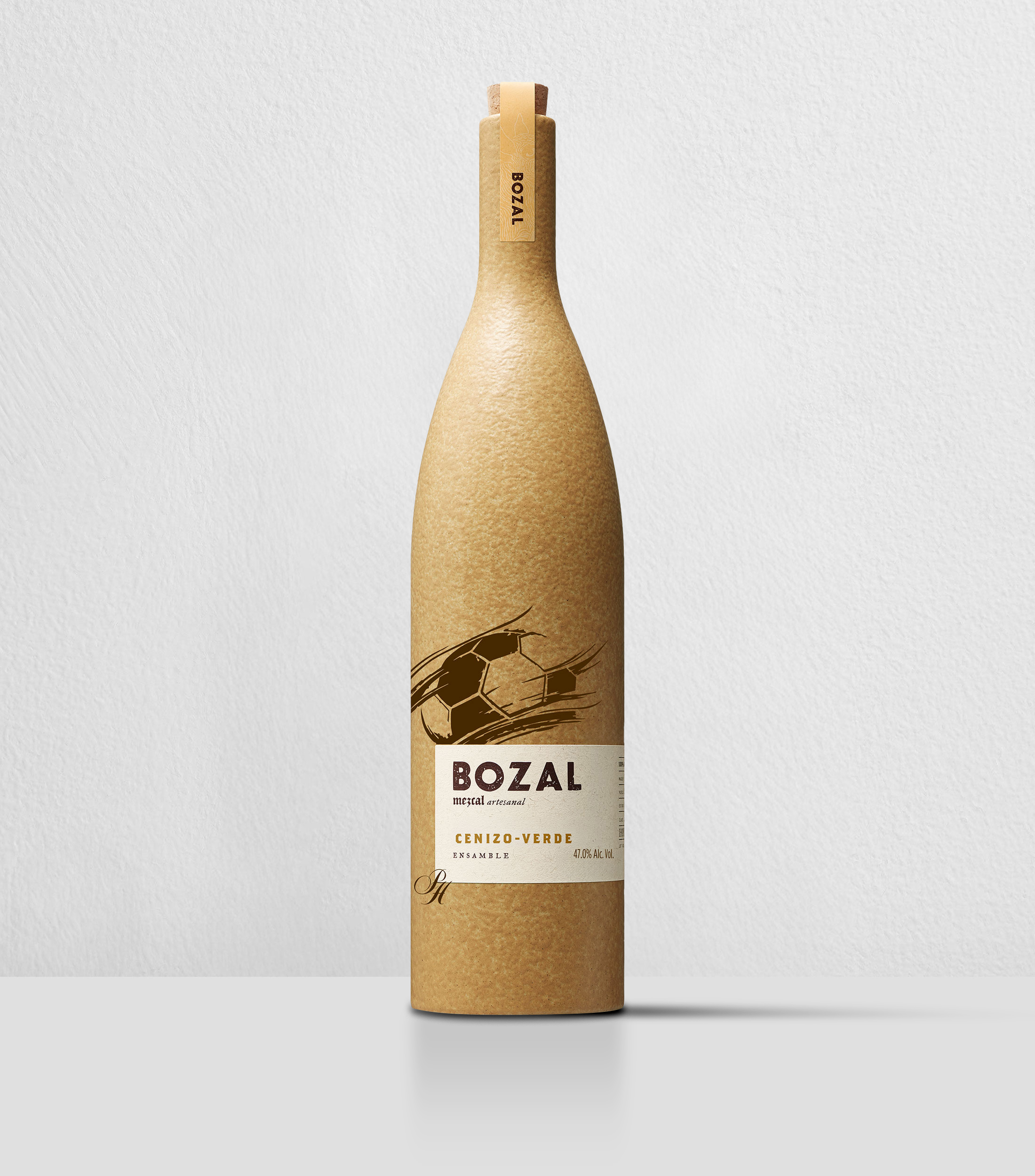 Mezcal Ensamble Verde Cenizo, 750 ml