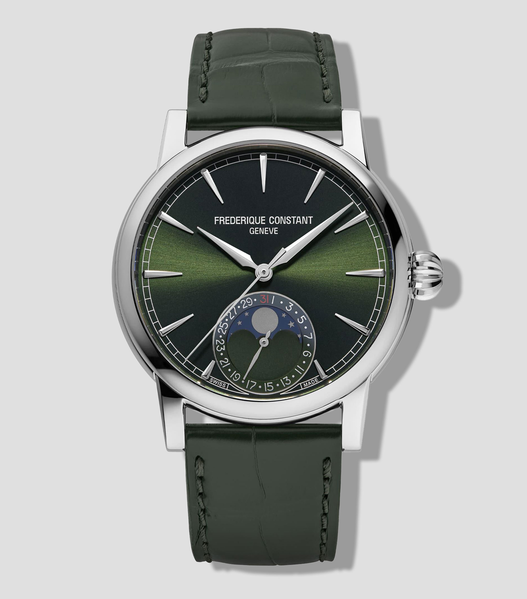Reloj para Hombre Manufacture Classic Moonphase Date, plateado