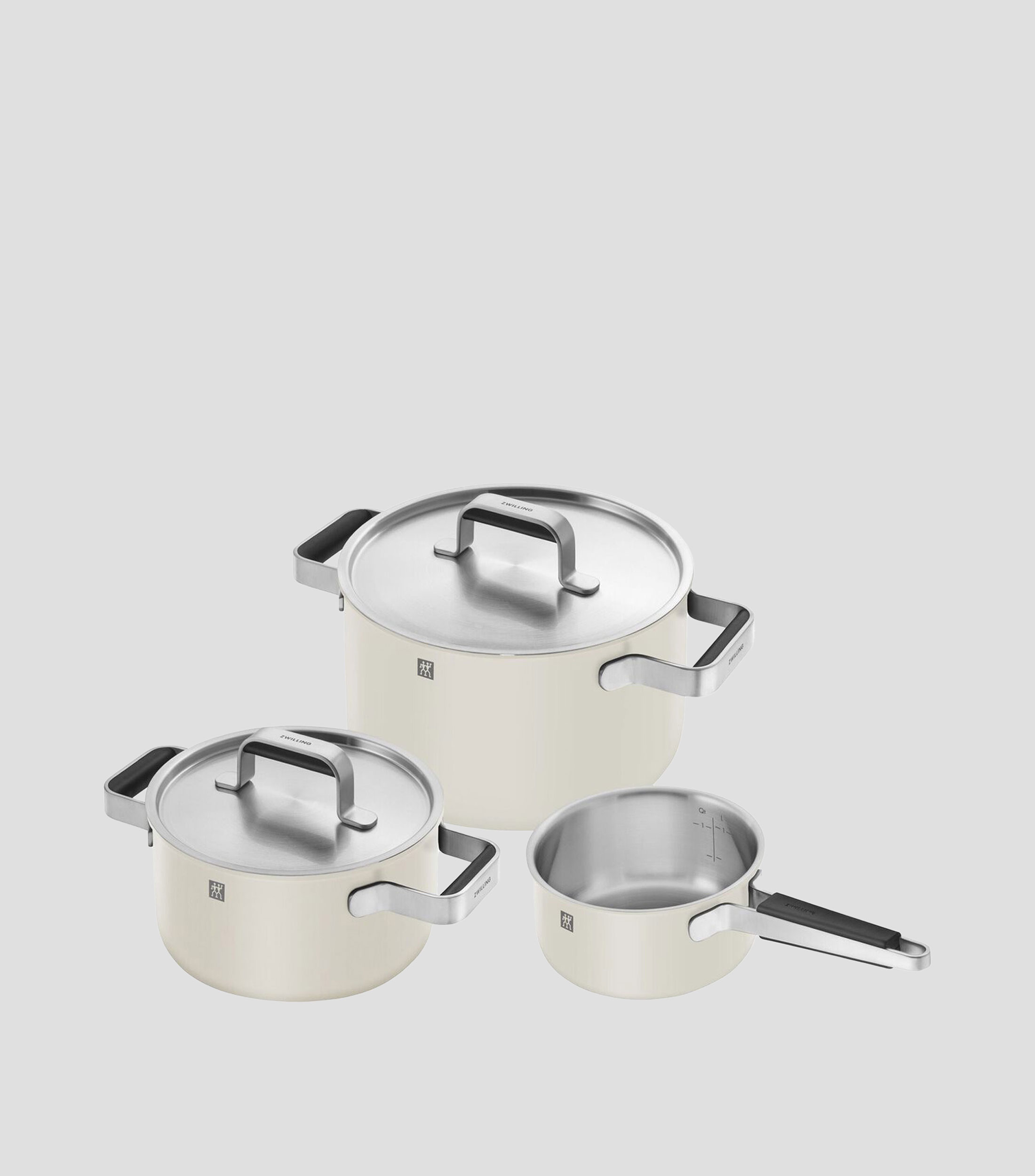 Batería de cocina 5 piezas blanco