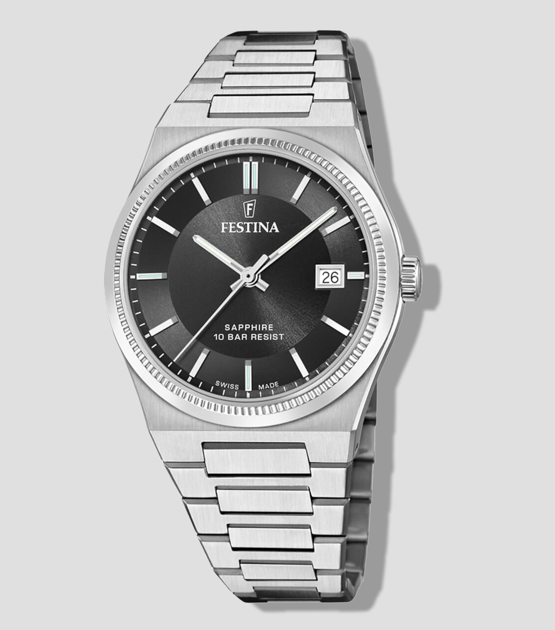 Reloj para Hombre My Swiss Time De Vestir, Plateado