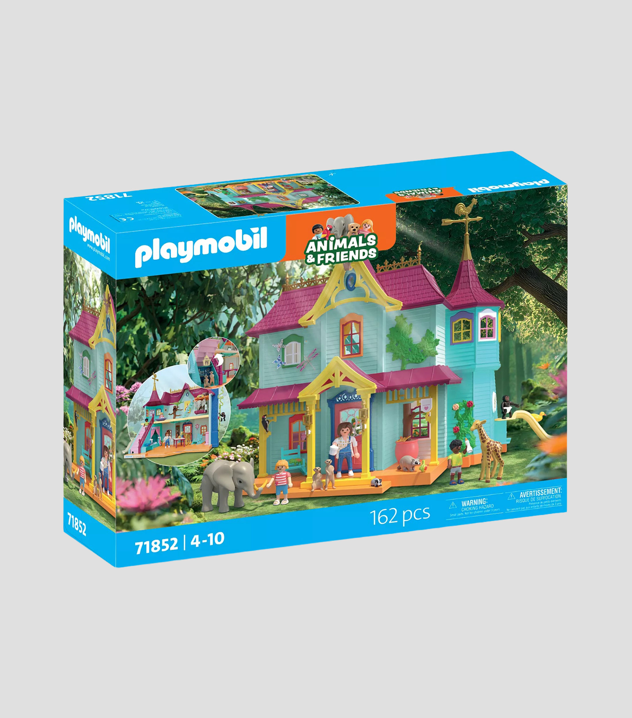 Playset Mansión de animales