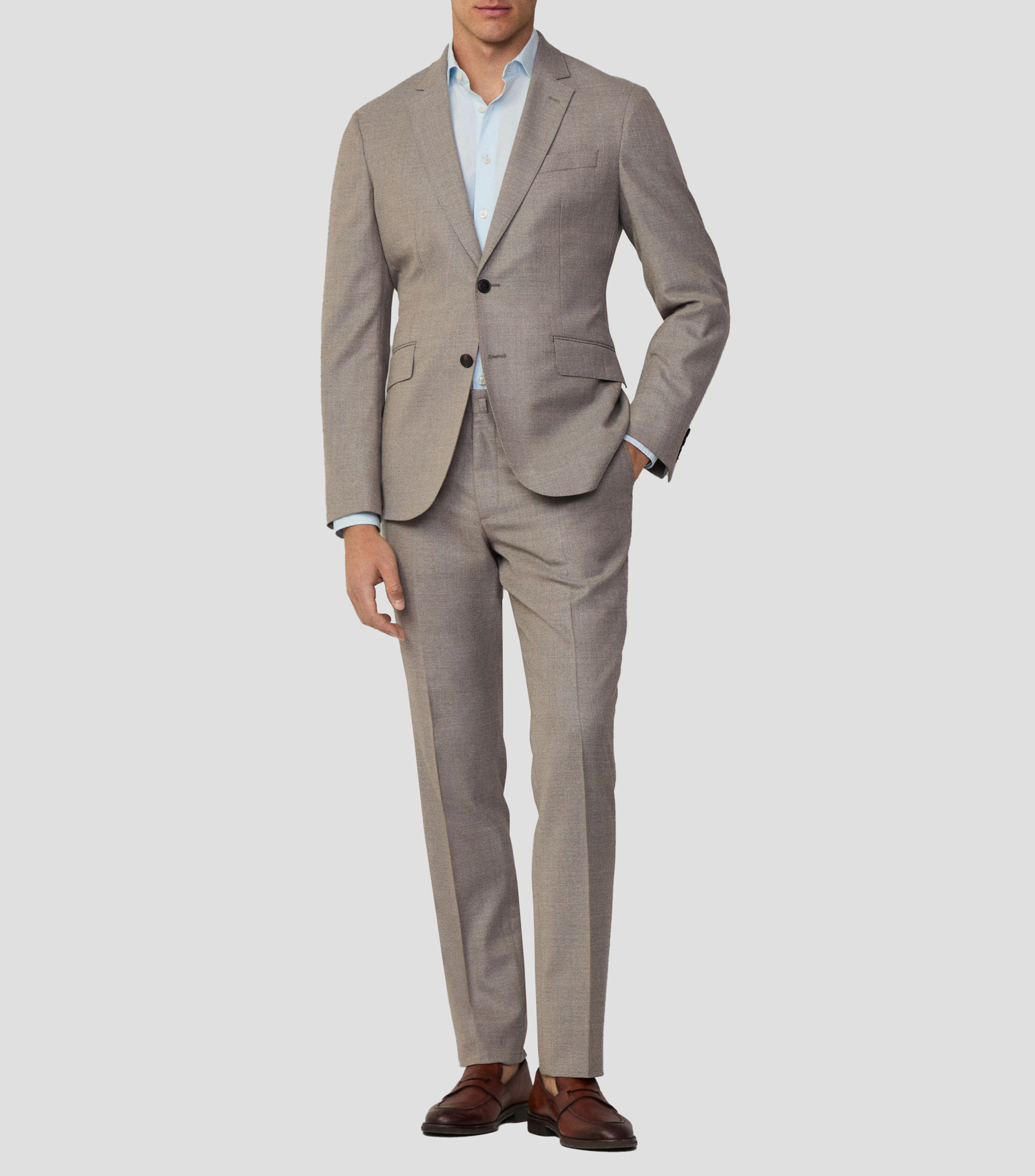 TRAJE DE LANA ELASTICA