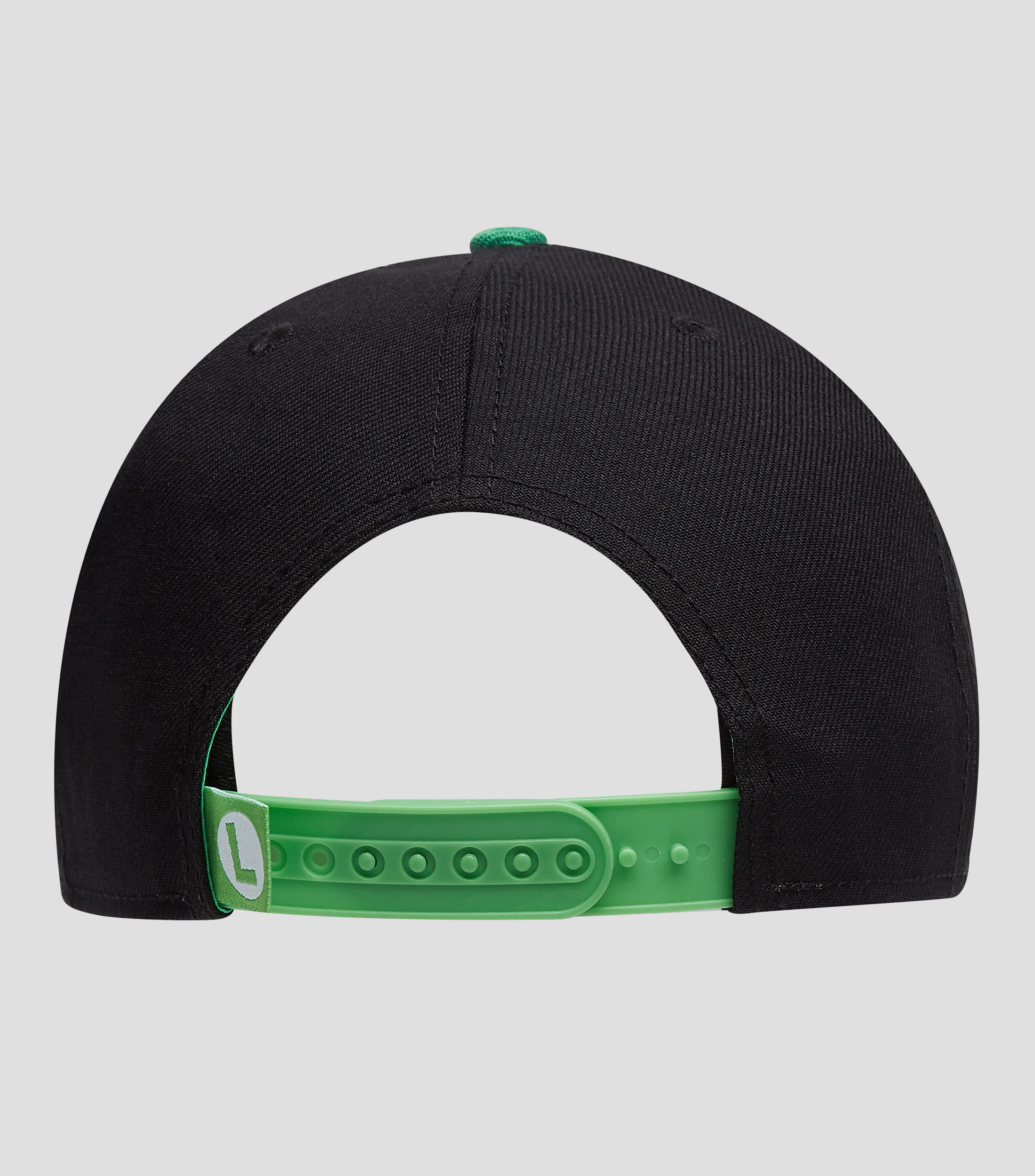 Gorra Luigi negra Niño