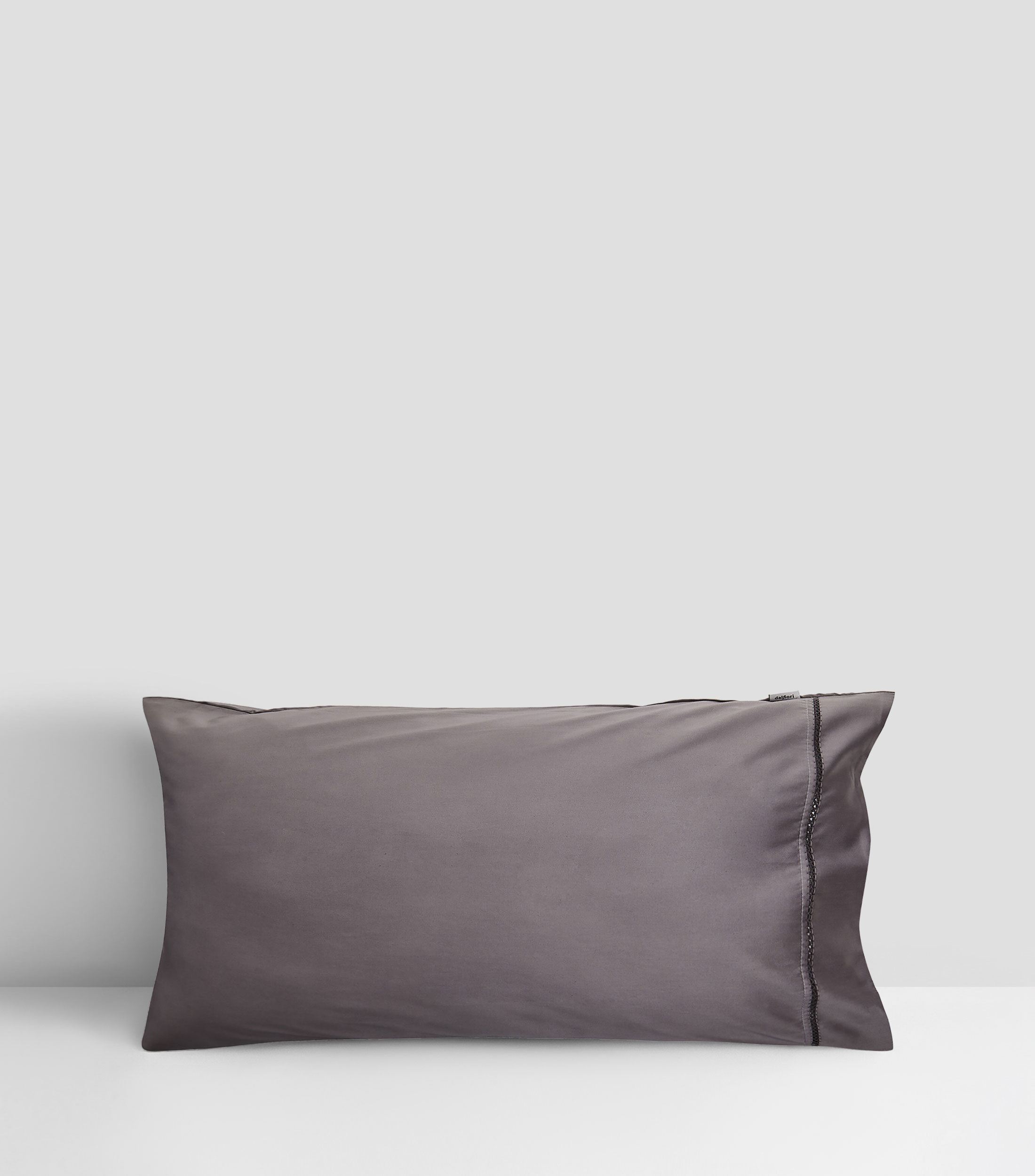Funda decorativa para almohada King Size en algodon Graham, Gris Oxford