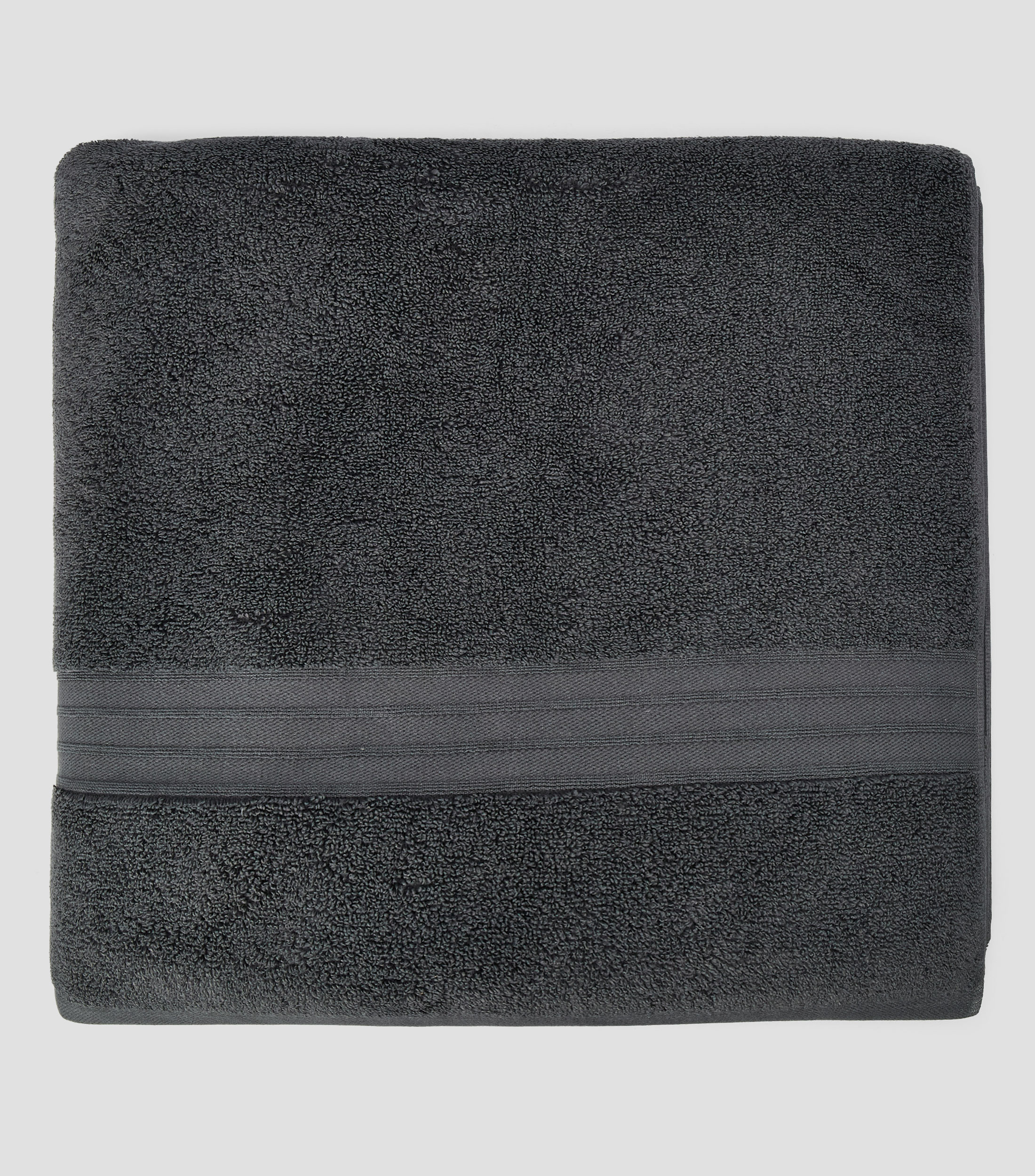 Toalla de Baño Natural Loft Gris Oscuro