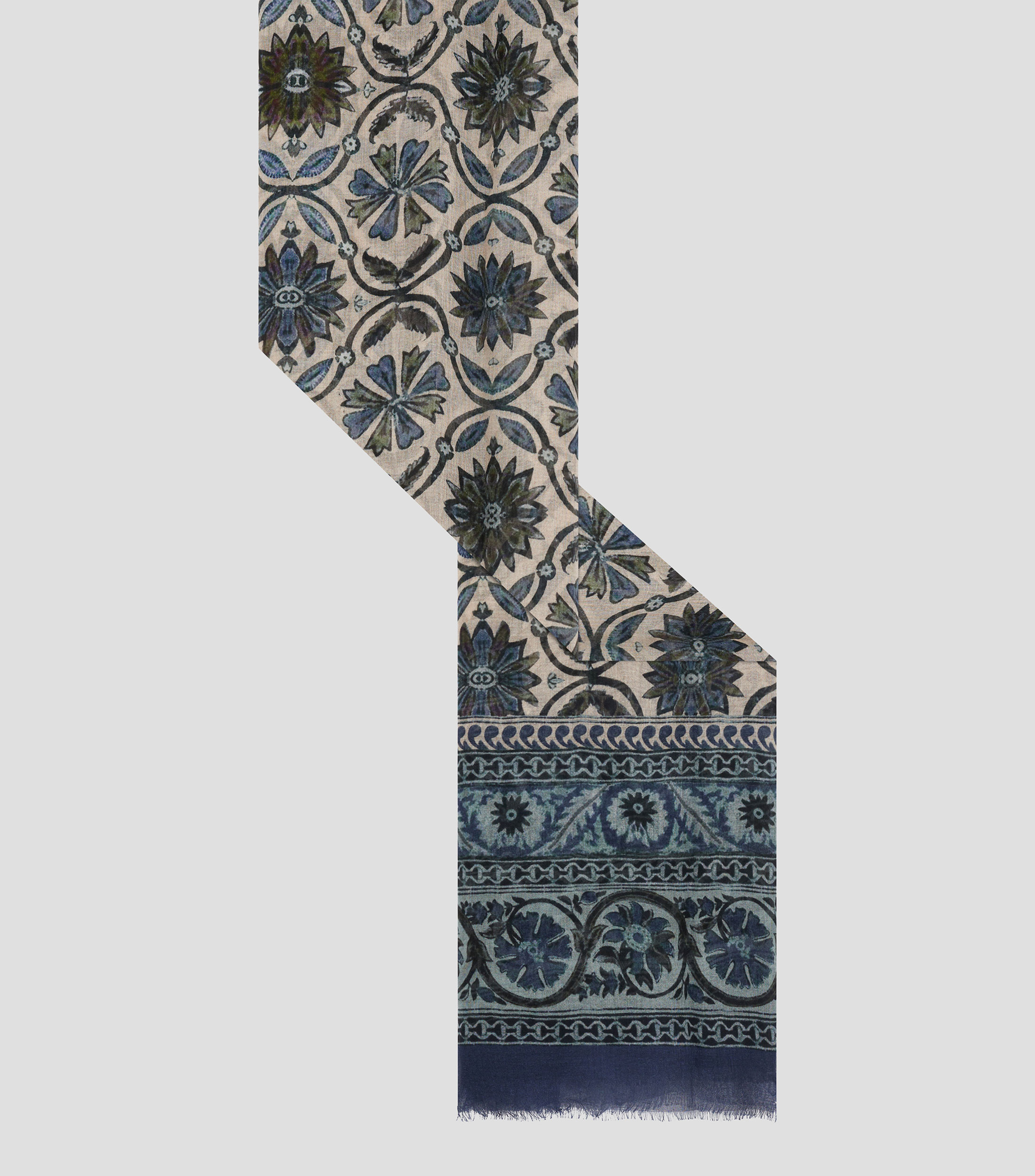 Foulard con estampado Mujer